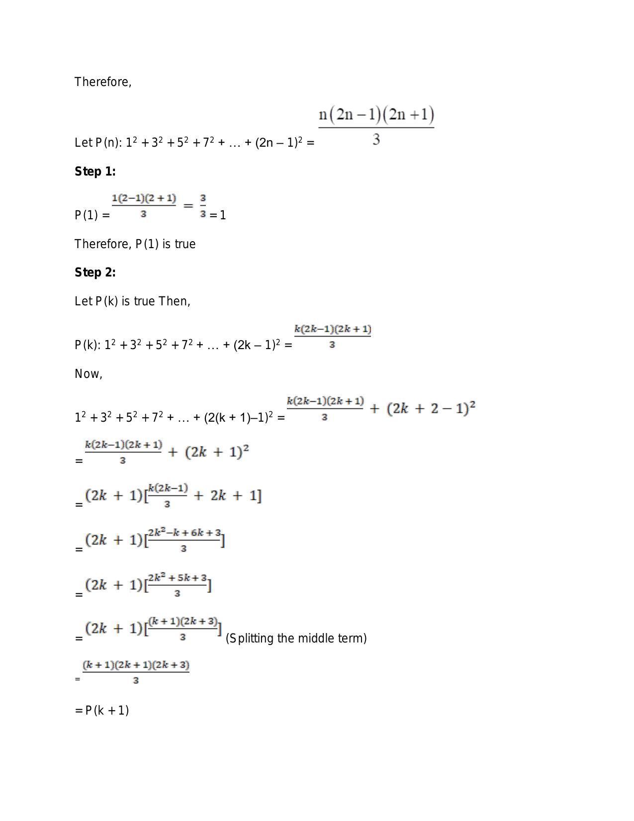 Chapter 4: Principle of Mathematical Induction: RS Aggarwal Class 11 Solutions  - Page 8