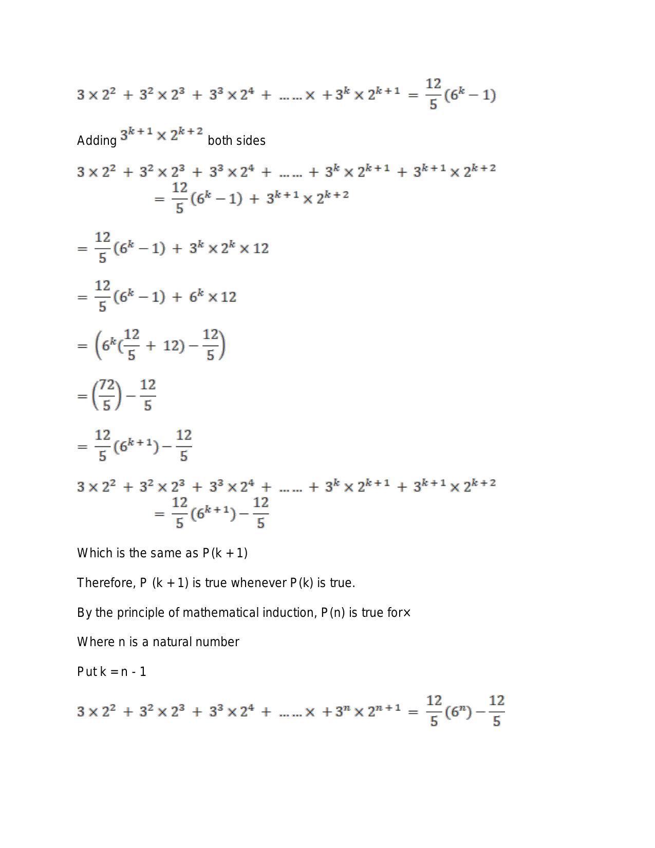 Chapter 4: Principle of Mathematical Induction: RS Aggarwal Class 11 Solutions  - Page 12