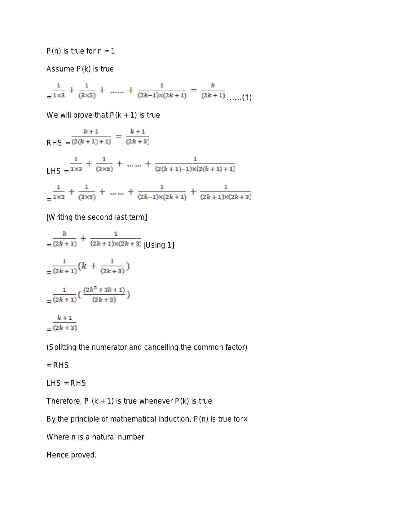 Chapter 4: Principle of Mathematical Induction: RS Aggarwal Class 11 Solutions  - Page 19