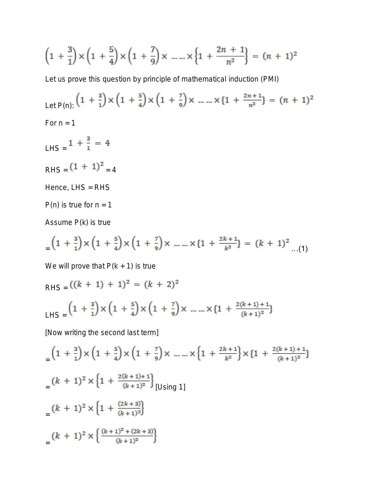 Chapter 4: Principle of Mathematical Induction: RS Aggarwal Class 11 Solutions  - Page 22
