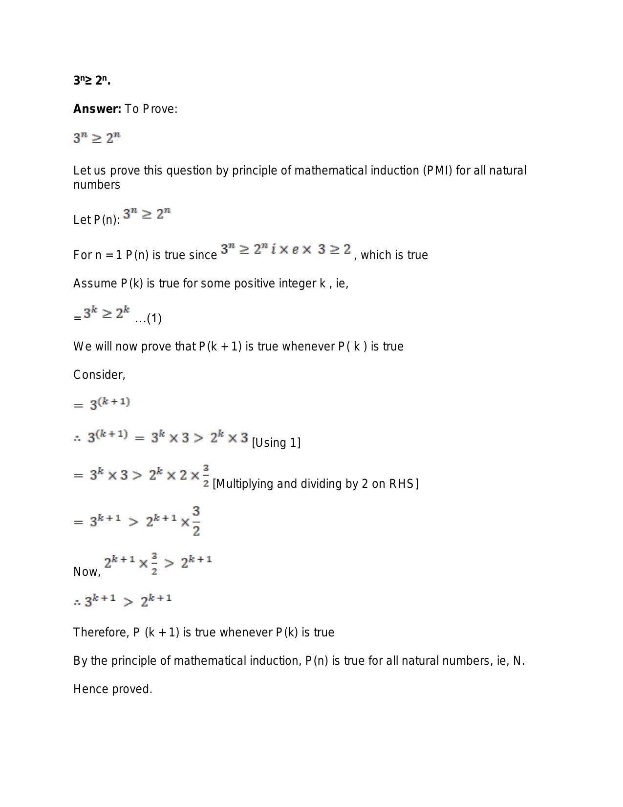 Chapter 4: Principle of Mathematical Induction: RS Aggarwal Class 11 Solutions  - Page 34
