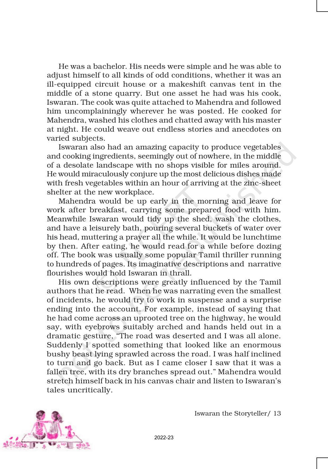 NCERT Book for Class 9 English Moment Chapter 3 Iswaran the Storyteller - Page 2