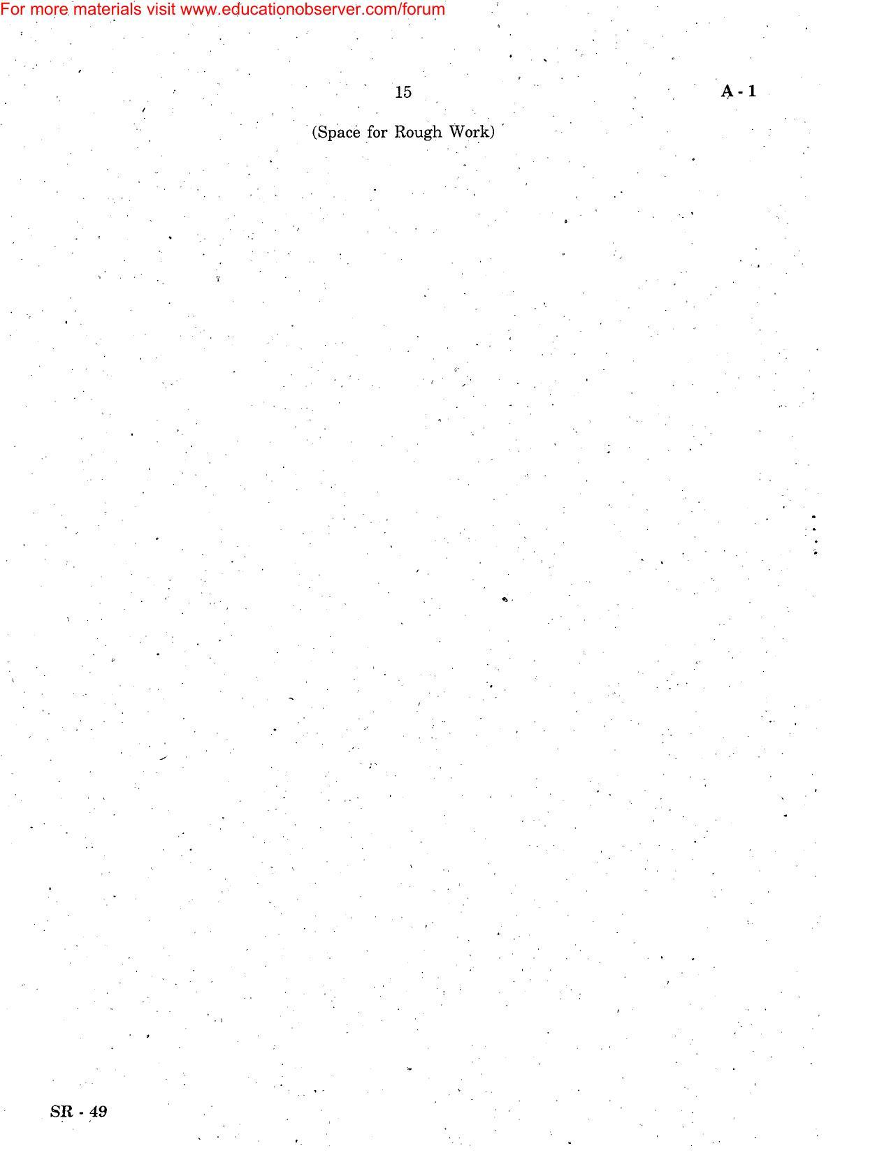 KEAM Paper III 2006 Question Paper - Page 15
