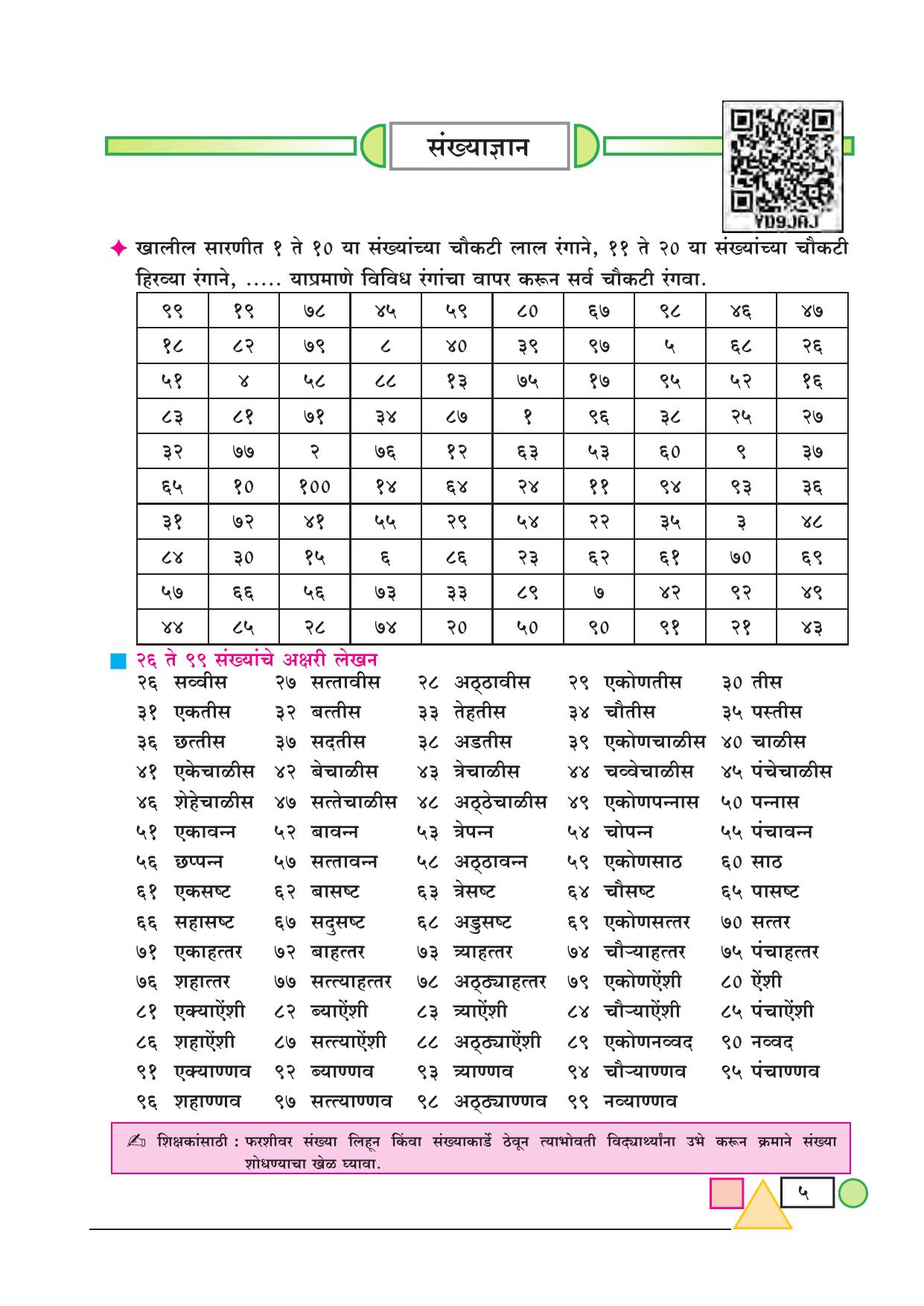 Maharashtra Board Class 3 Maths (Marathi Medium) Textbook - Page 15
