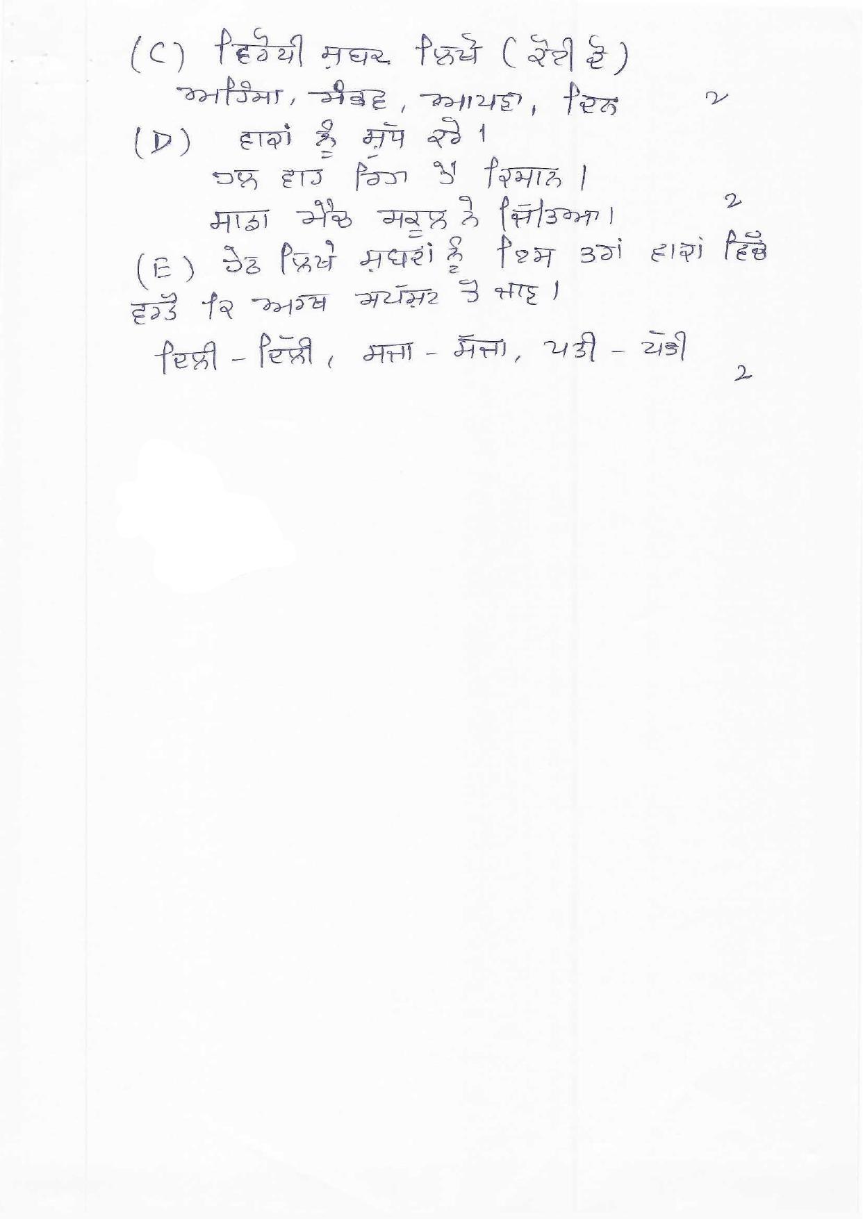 HPBOSE Class 10th Punjabi Sample Question Papers 2025 - Page 8