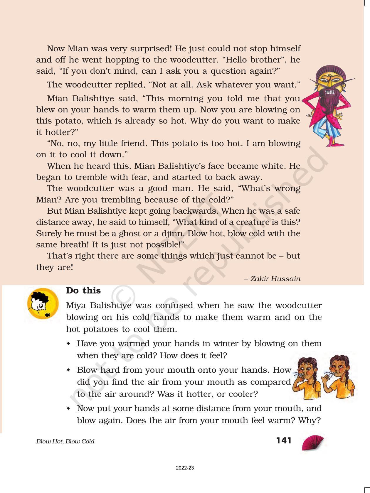 NCERT Book for Class 5 EVS Chapter 15 Blow Hot, Blow Cold - Page 3