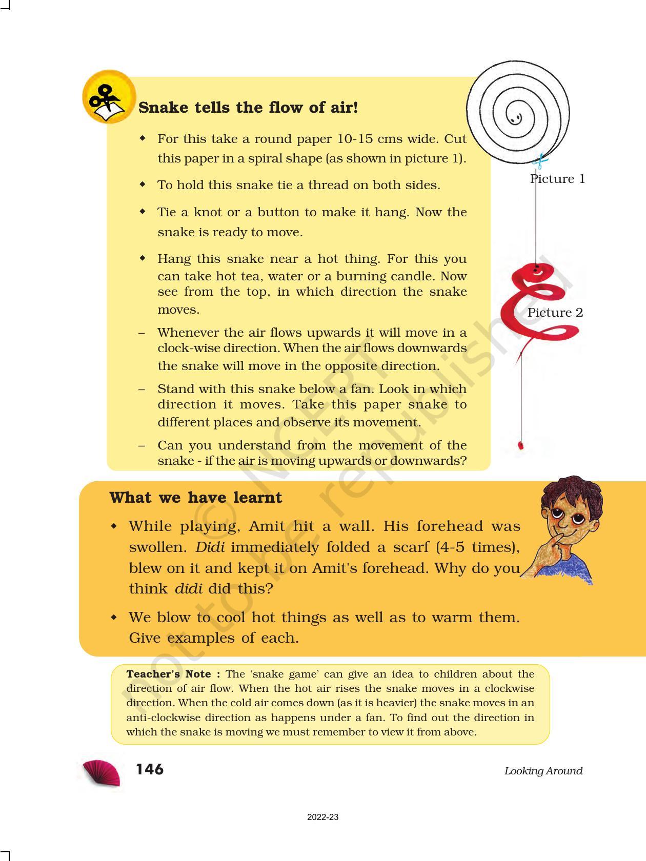 NCERT Book for Class 5 EVS Chapter 15 Blow Hot, Blow Cold - Page 8