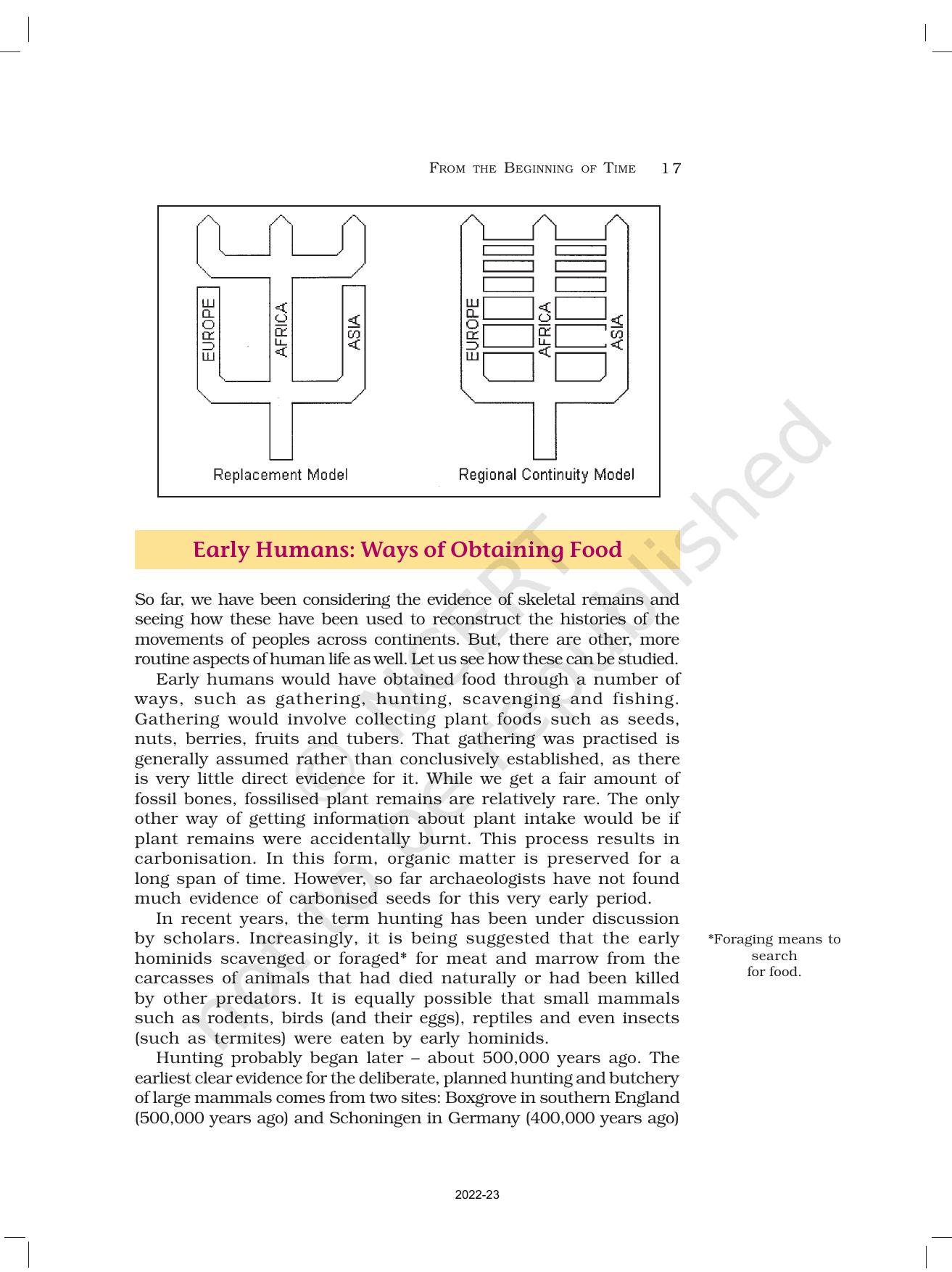 NCERT Book for Class 11 History Chapter 1 From the Beginning of Time - Page 17