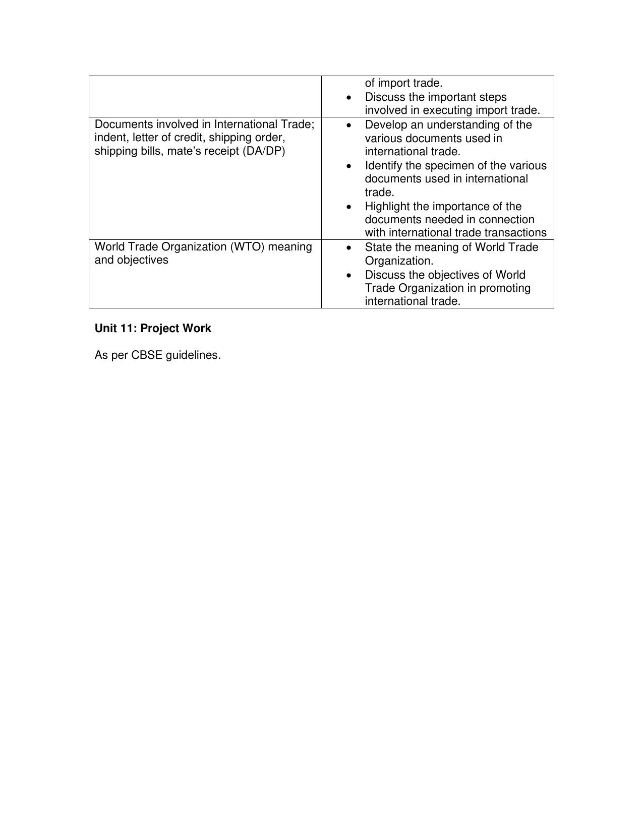 CBSE Class 11 & 12 Business Studies Syllabus - Page 7