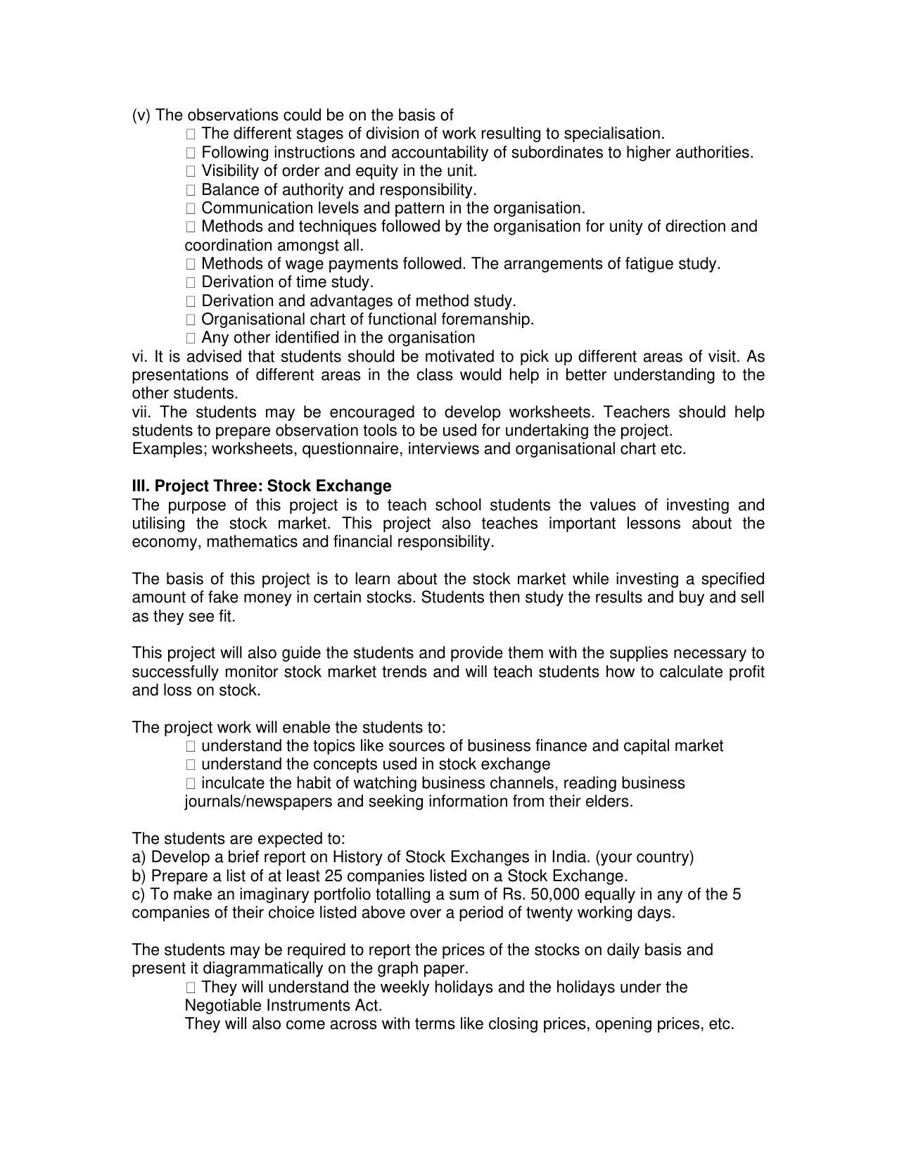 CBSE Class 11 & 12 Business Studies Syllabus - Page 26