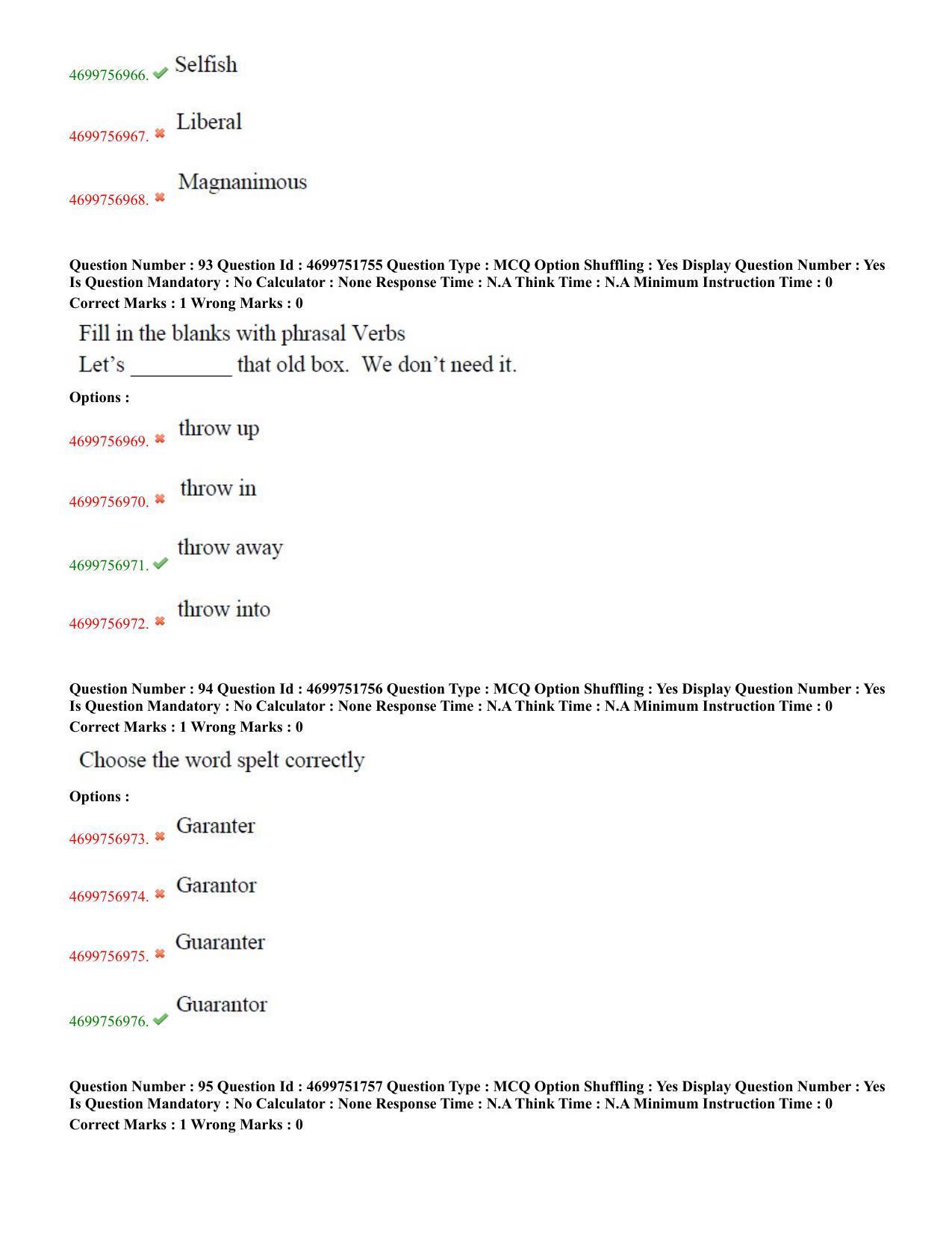 TS EDCET: 18th May 2023 Shift 2 Question Paper and Answer Key - Page 47
