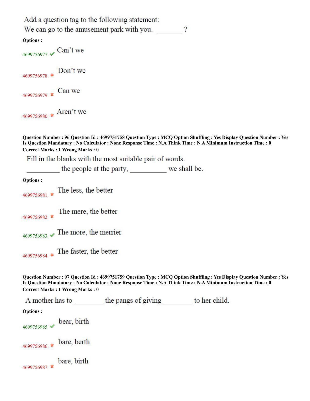 TS EDCET: 18th May 2023 Shift 2 Question Paper and Answer Key - Page 48