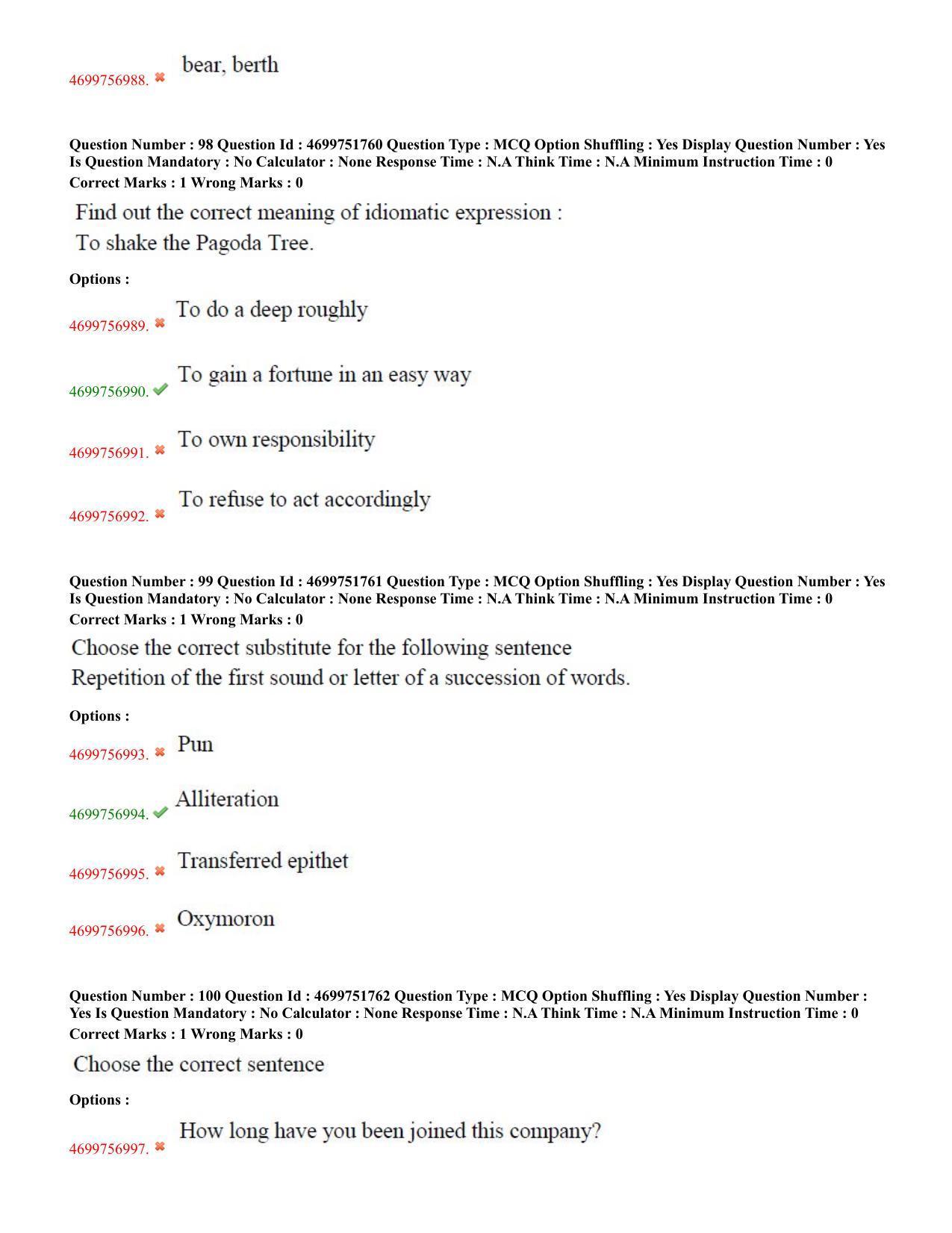 TS EDCET: 18th May 2023 Shift 2 Question Paper and Answer Key - Page 49