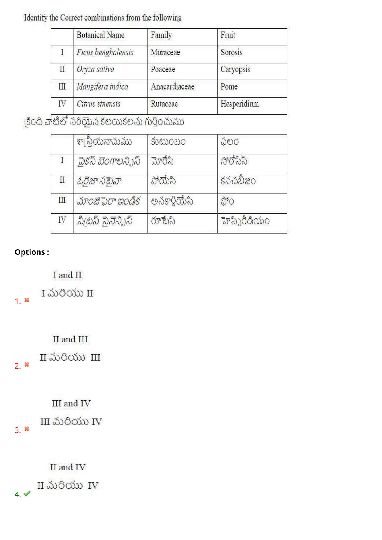 AP EAPCET 2024 - 17 May 2024 Forenoon - Master Agriculture & Pharmacy Question Paper With Preliminary Keys - Page 7