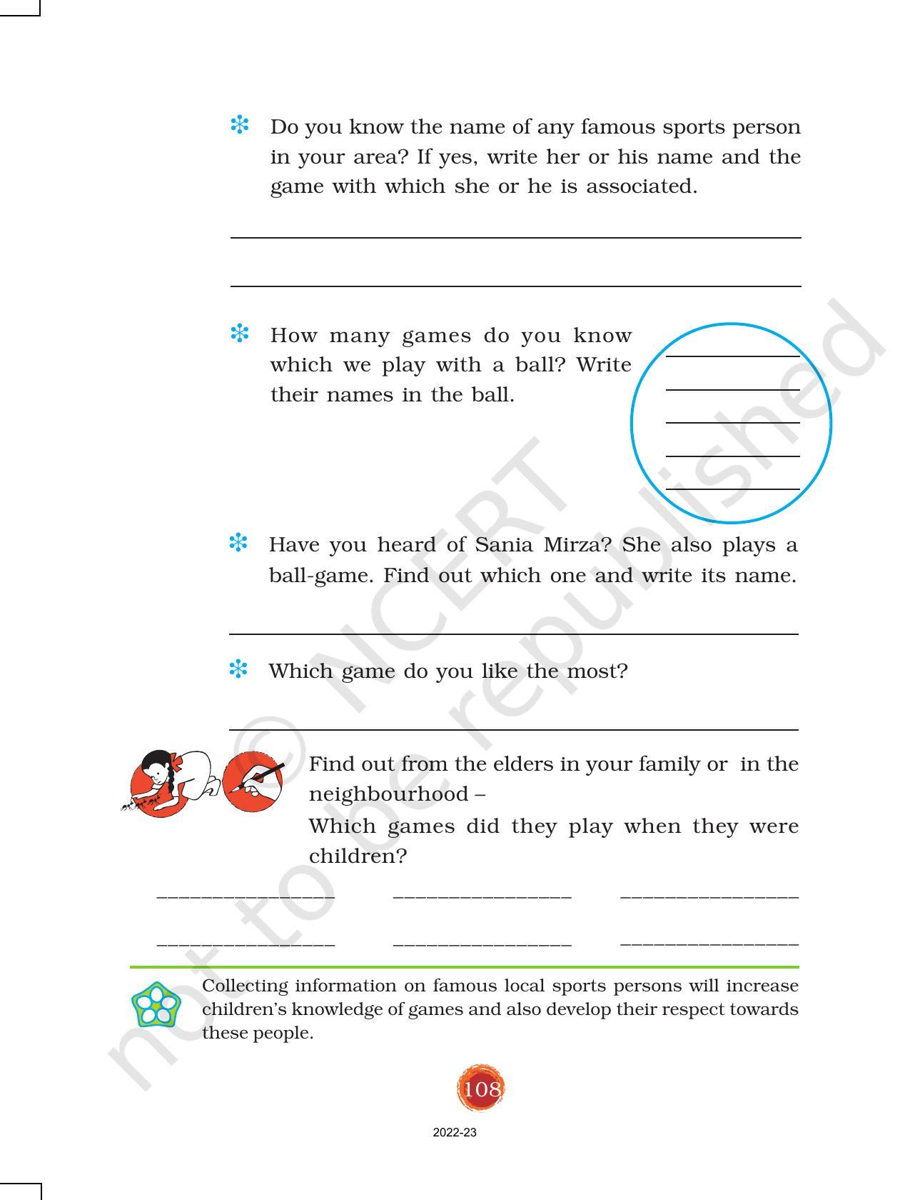 NCERT Book for Class 3 EVS Chapter 16-Games We Play - Page 6