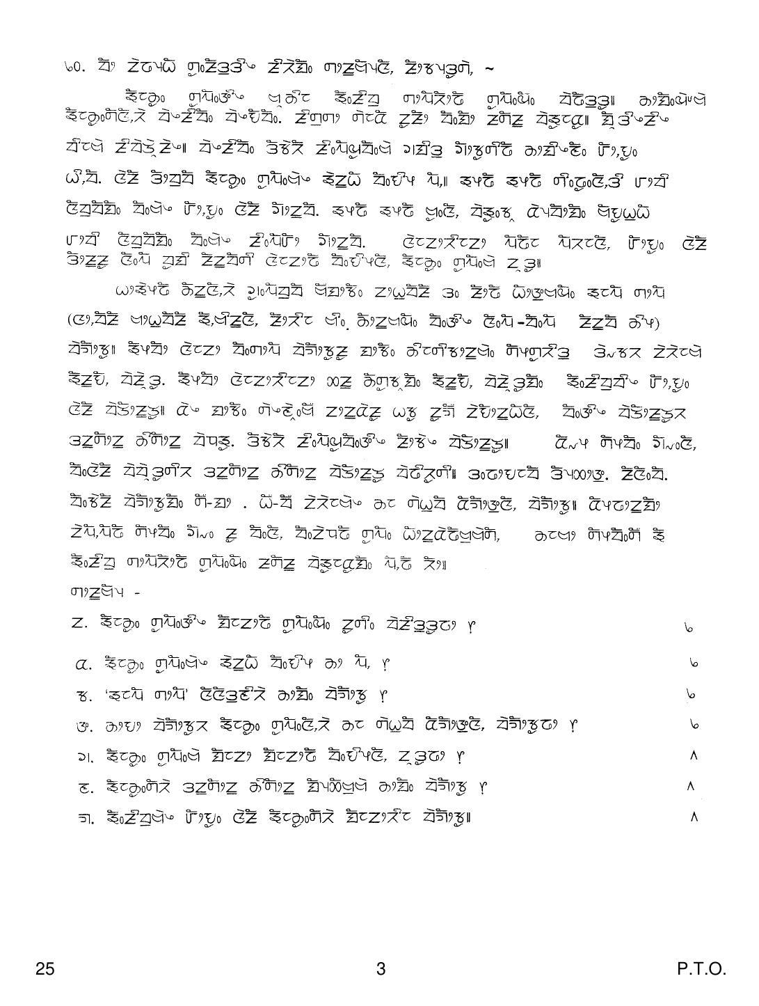 CBSE Class 12 25 Limboo 2019 Question Paper - Page 3