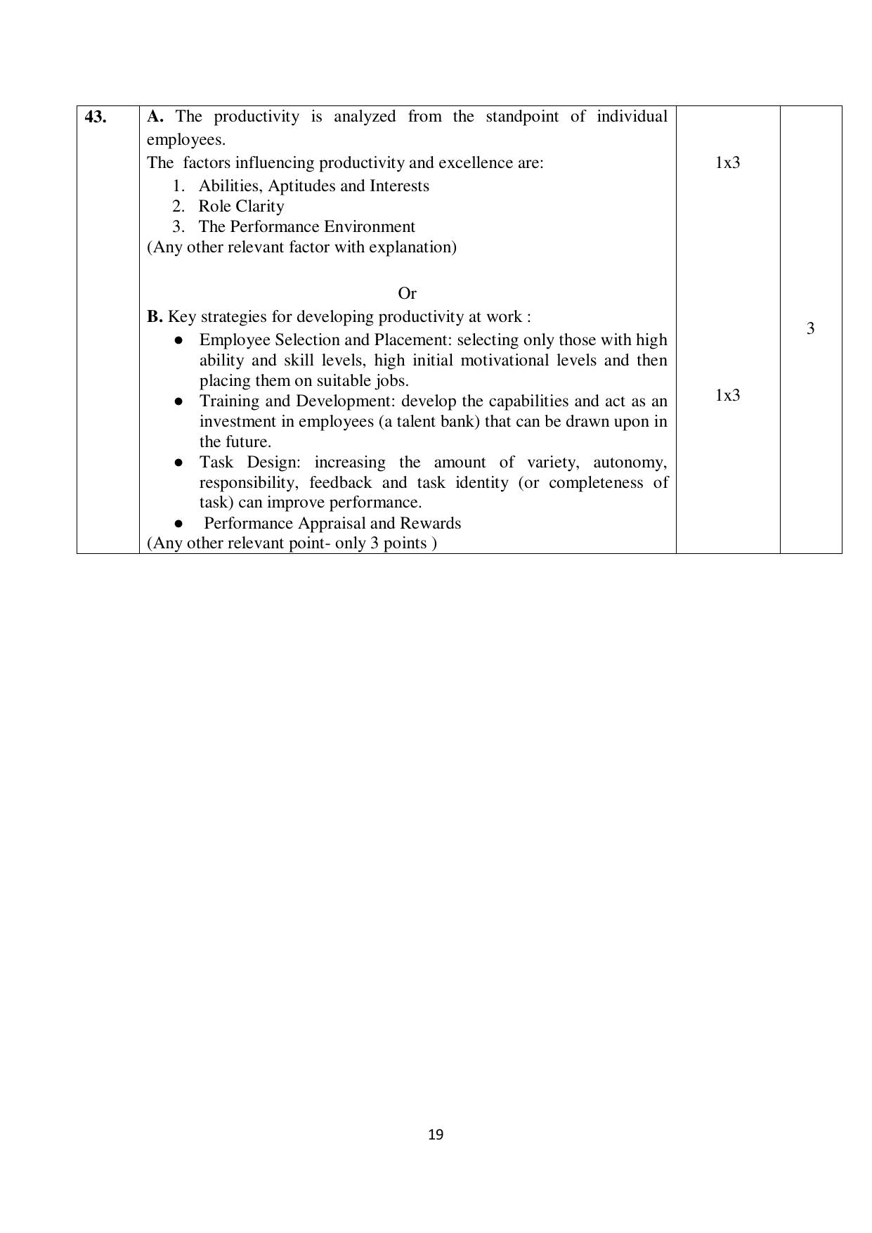 NIOS Class 10 Psychology (222) Sample Paper - Page 19