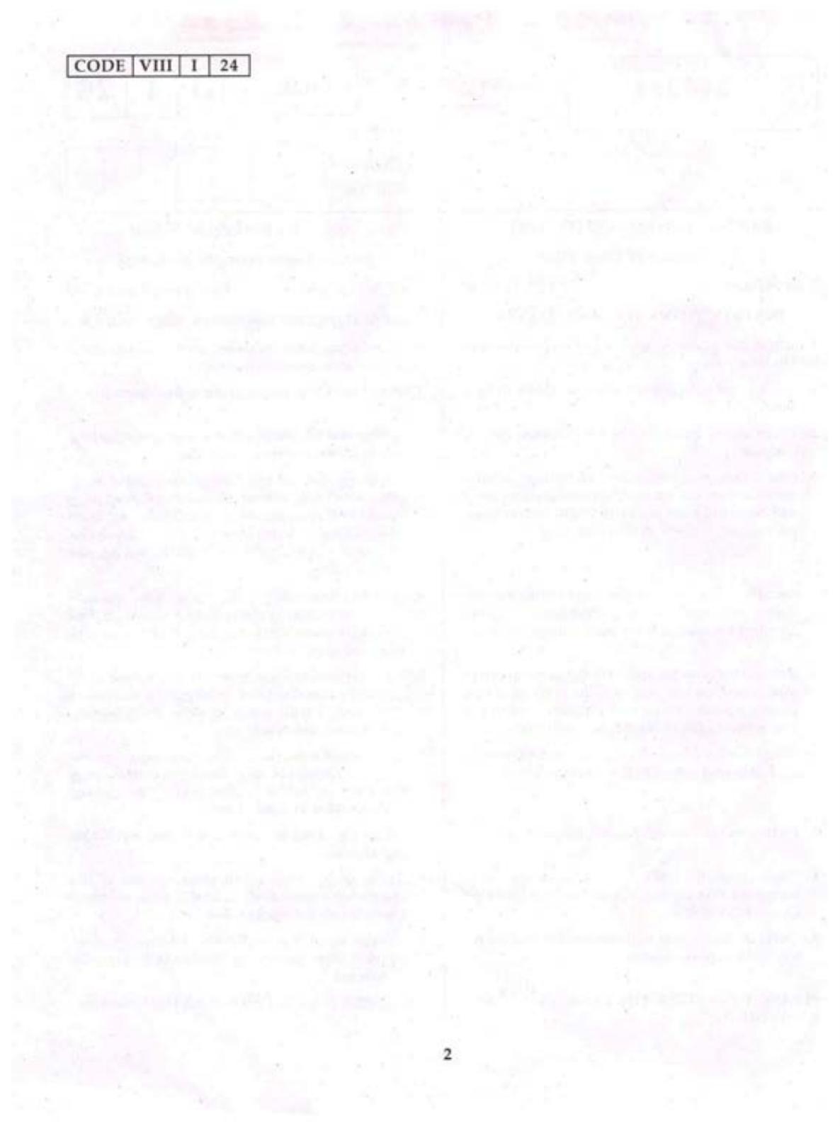 Tamil Nadu NMMS MAT 2024 Question Paper with Answers - Page 2