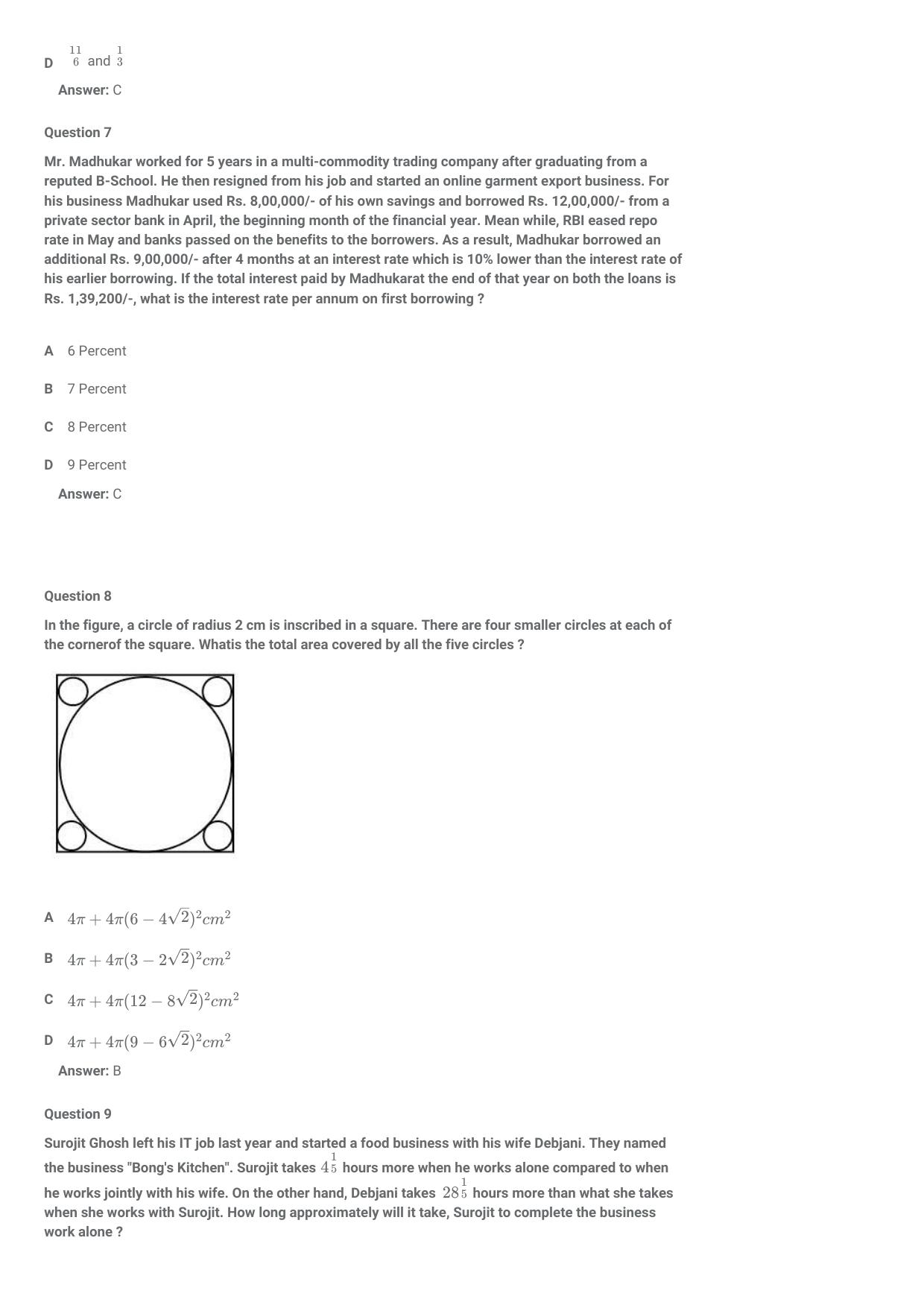 IIFT 2021 Question Paper - Page 3