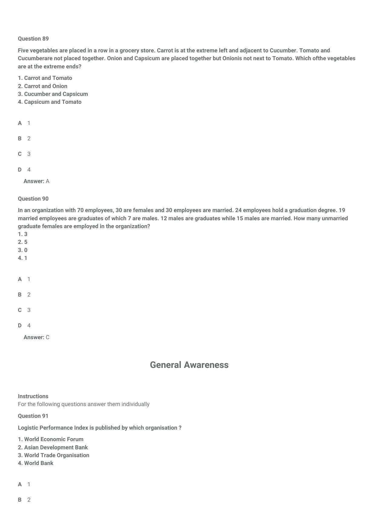IIFT 2021 Question Paper - Page 38