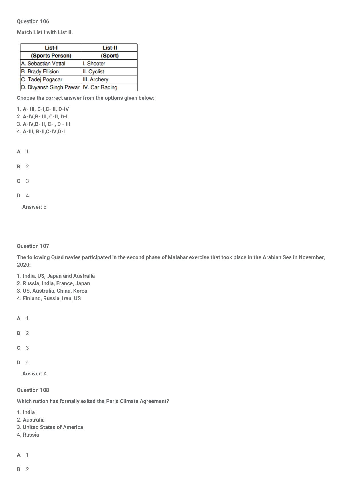IIFT 2021 Question Paper - Page 44