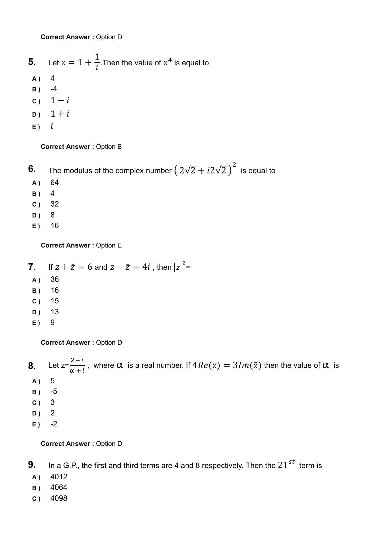 KEAM 2025 April 23 Question Paper with Answer Key - Page 2