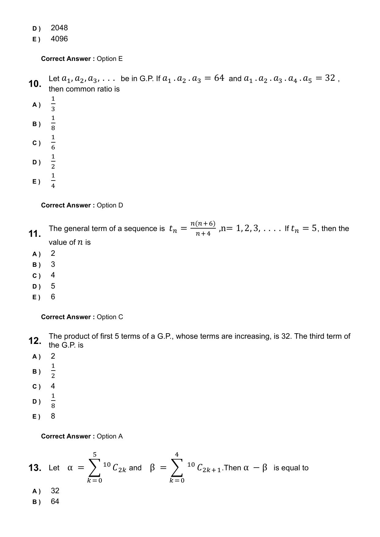 KEAM 2025 April 23 Question Paper with Answer Key - Page 3