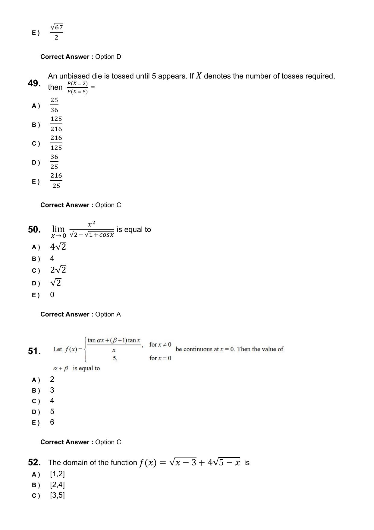 KEAM 2025 April 23 Question Paper with Answer Key - Page 13