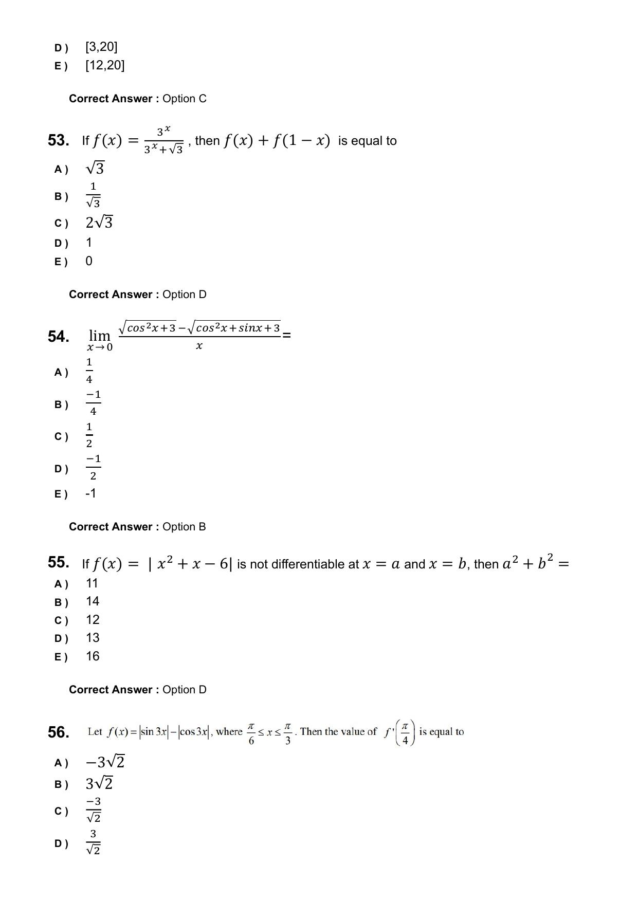 KEAM 2025 April 23 Question Paper with Answer Key - Page 14
