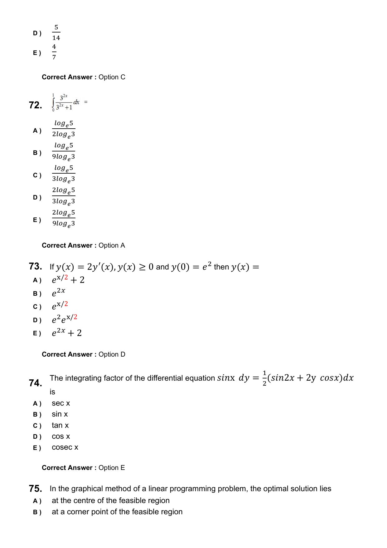 KEAM 2025 April 23 Question Paper with Answer Key - Page 19