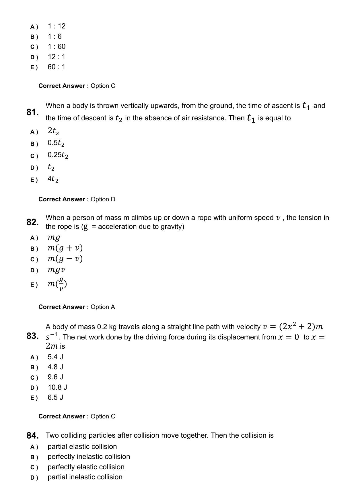 KEAM 2025 April 23 Question Paper with Answer Key - Page 21