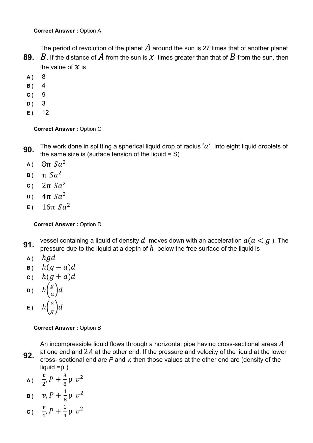KEAM 2025 April 23 Question Paper with Answer Key - Page 23