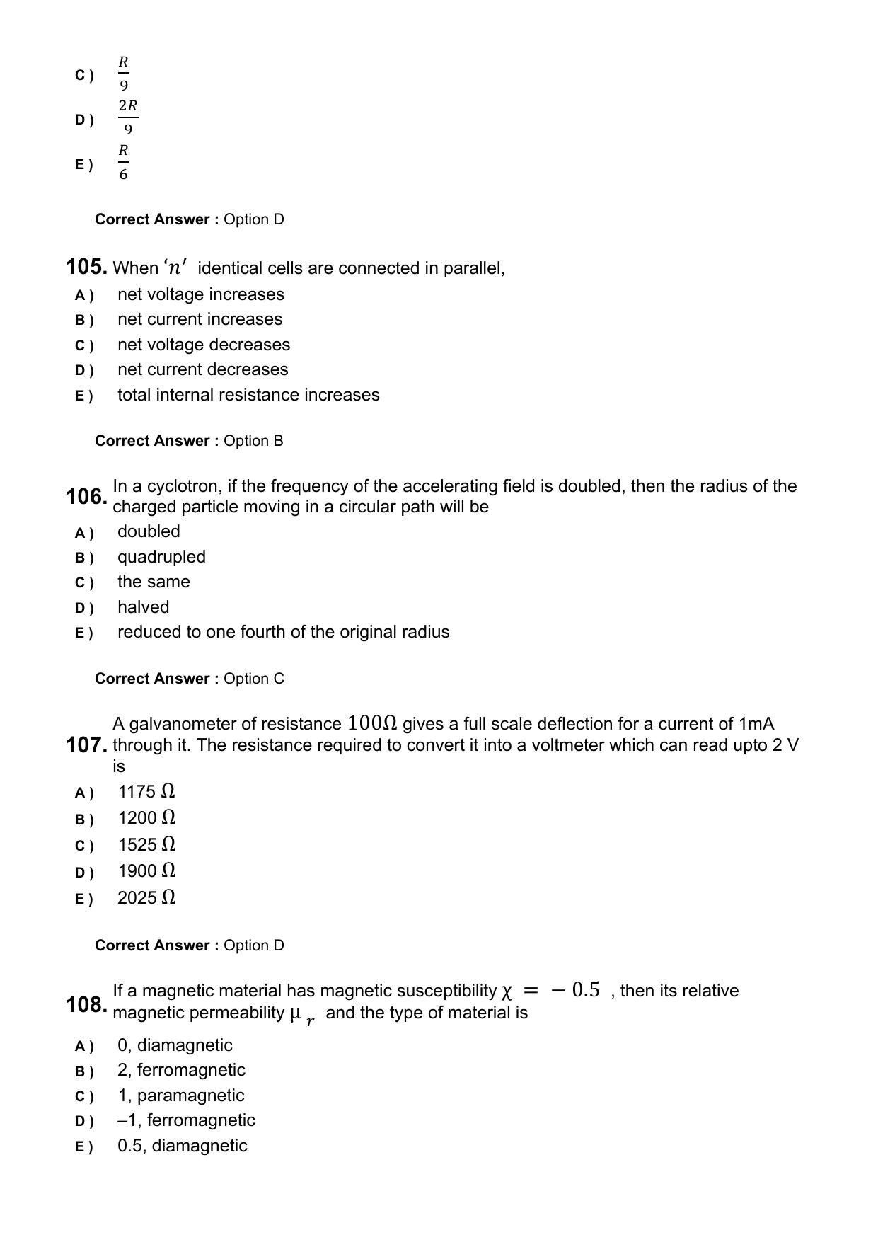 KEAM 2025 April 23 Question Paper with Answer Key - Page 27