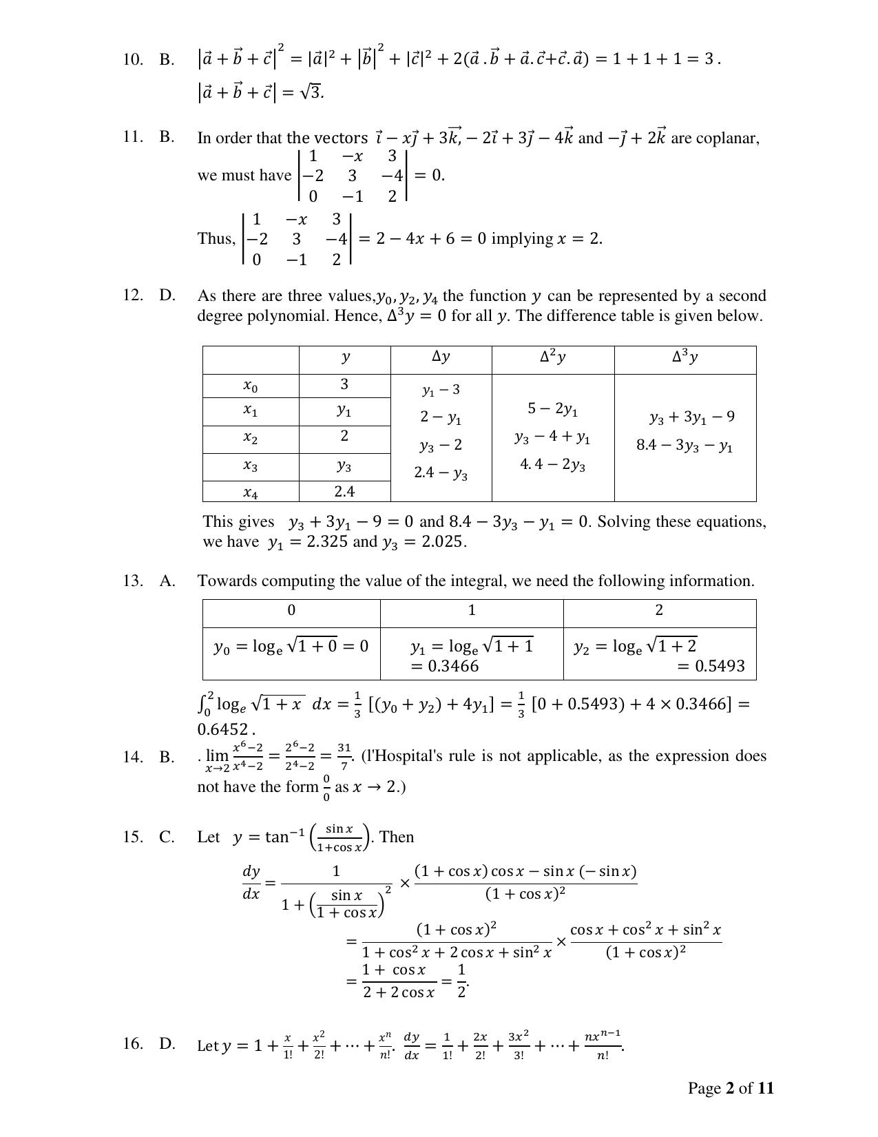 ACET March 2023 Solution - Page 2