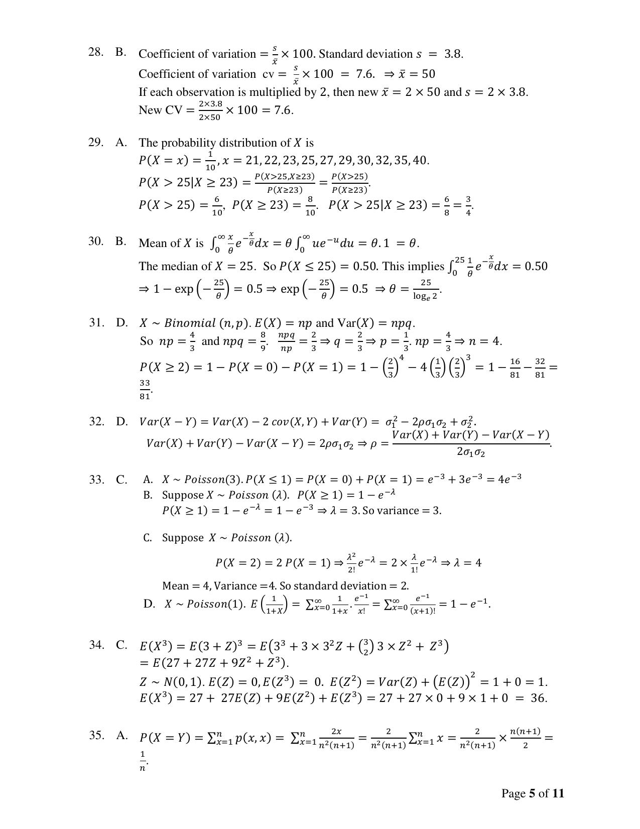 ACET March 2023 Solution - Page 5