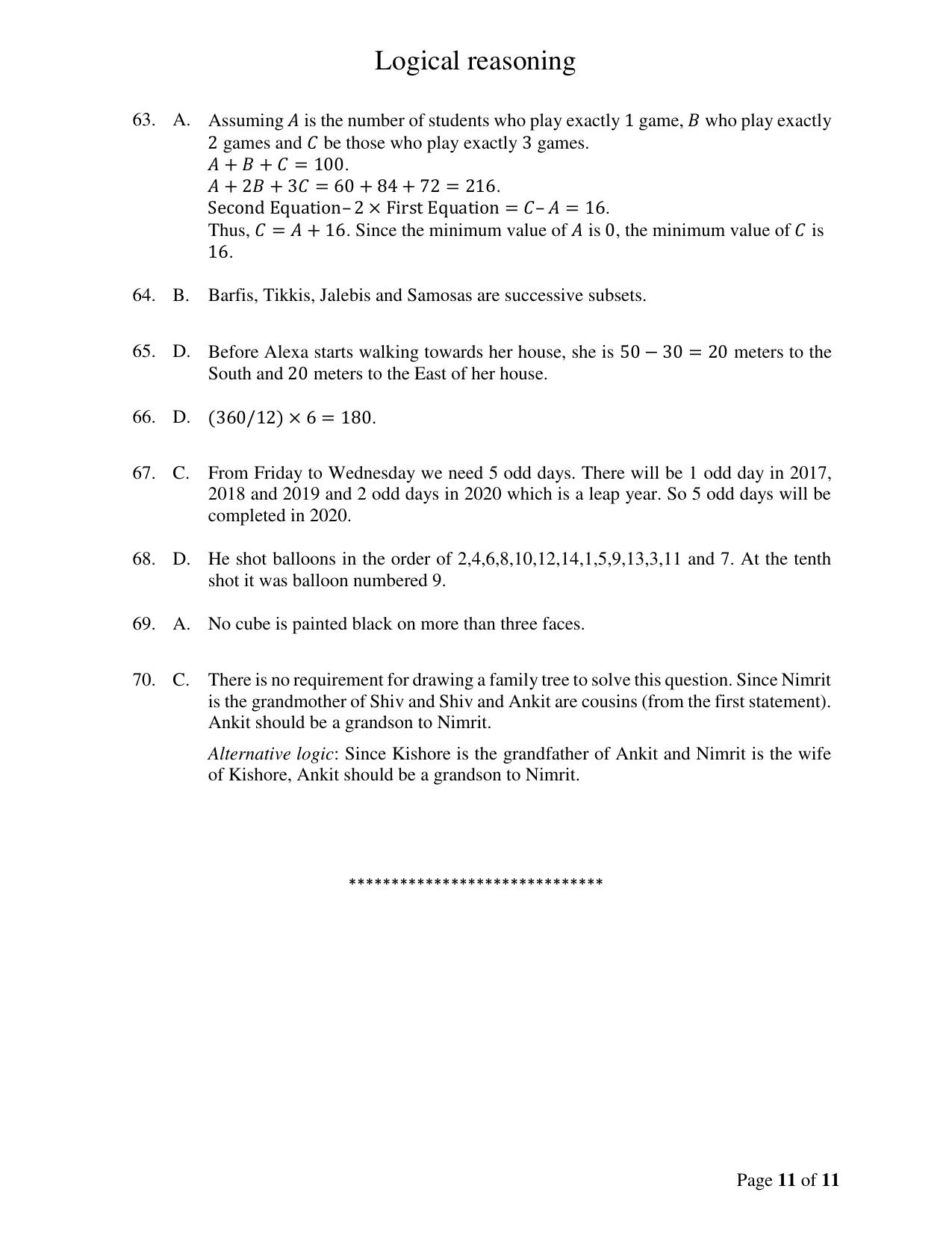 ACET March 2023 Solution - Page 11
