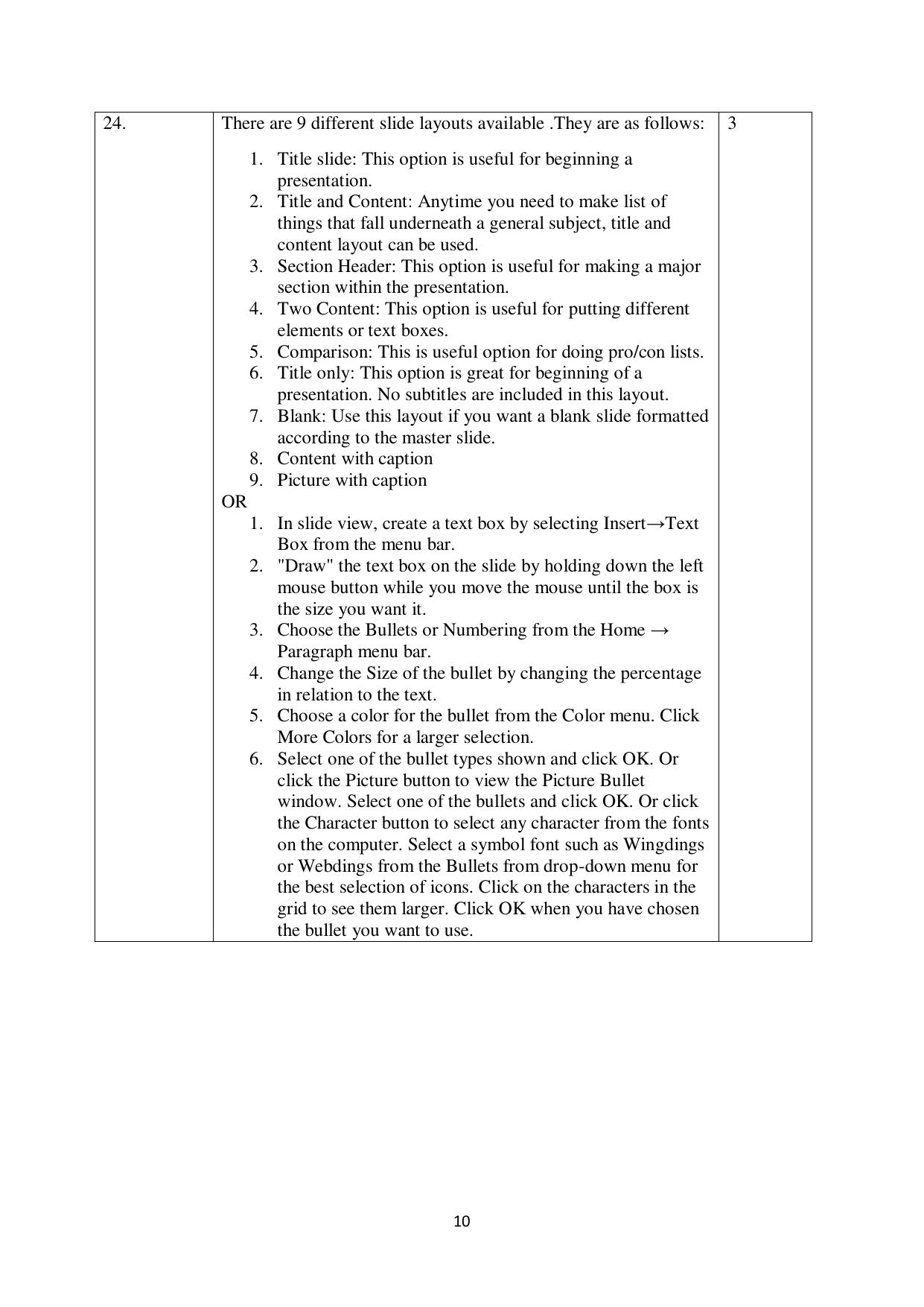 NIOS Class 10 Data Entry Operations (229) Sample Paper - Page 10