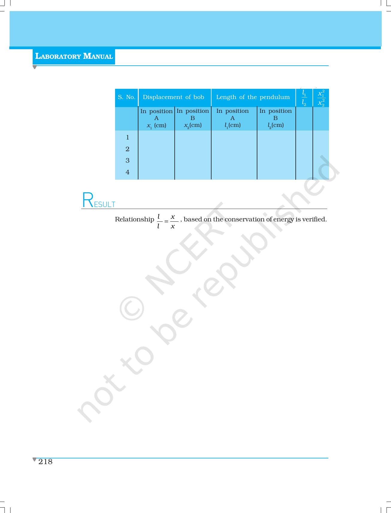 NCERT Laboratory Manuals for Class XI Physics - Projects 10 & 11 - Page 6
