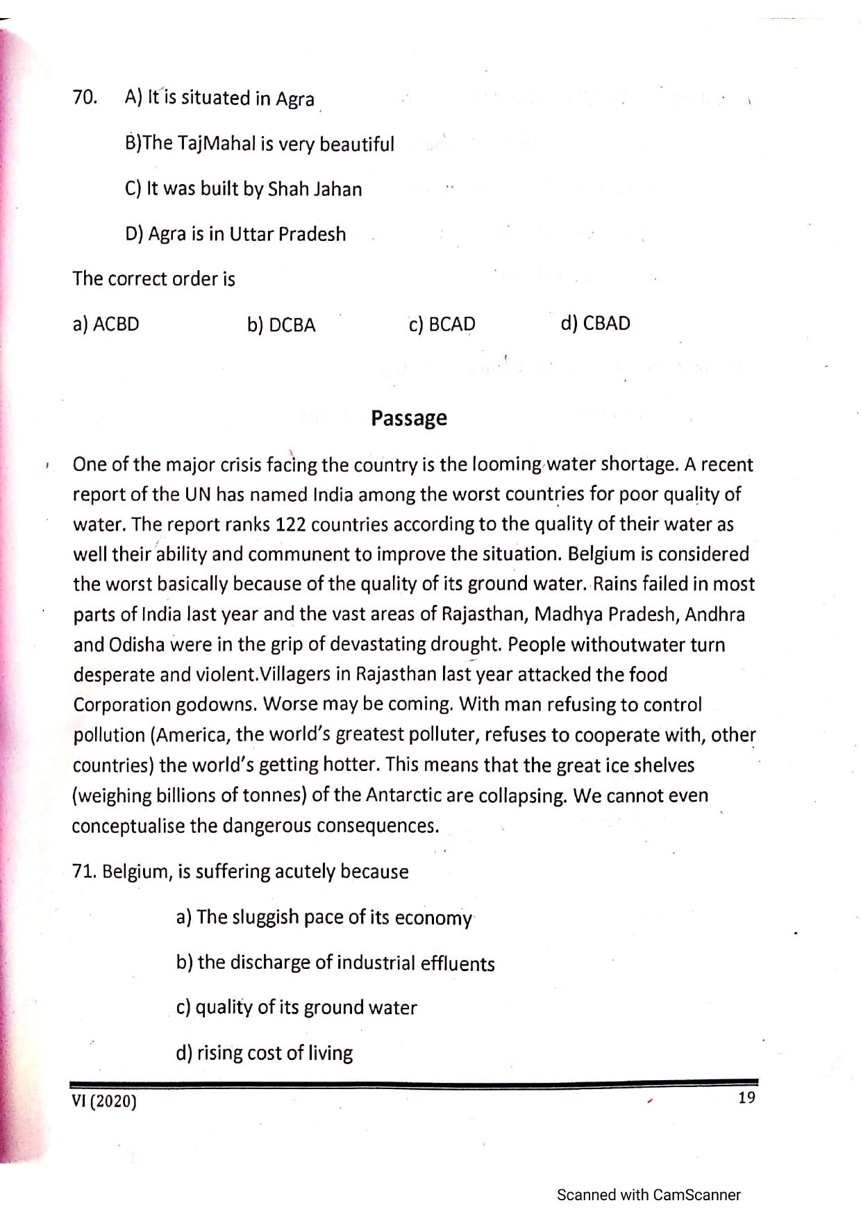 JKSSEE 2020 Class 6 Question Paper - Page 18