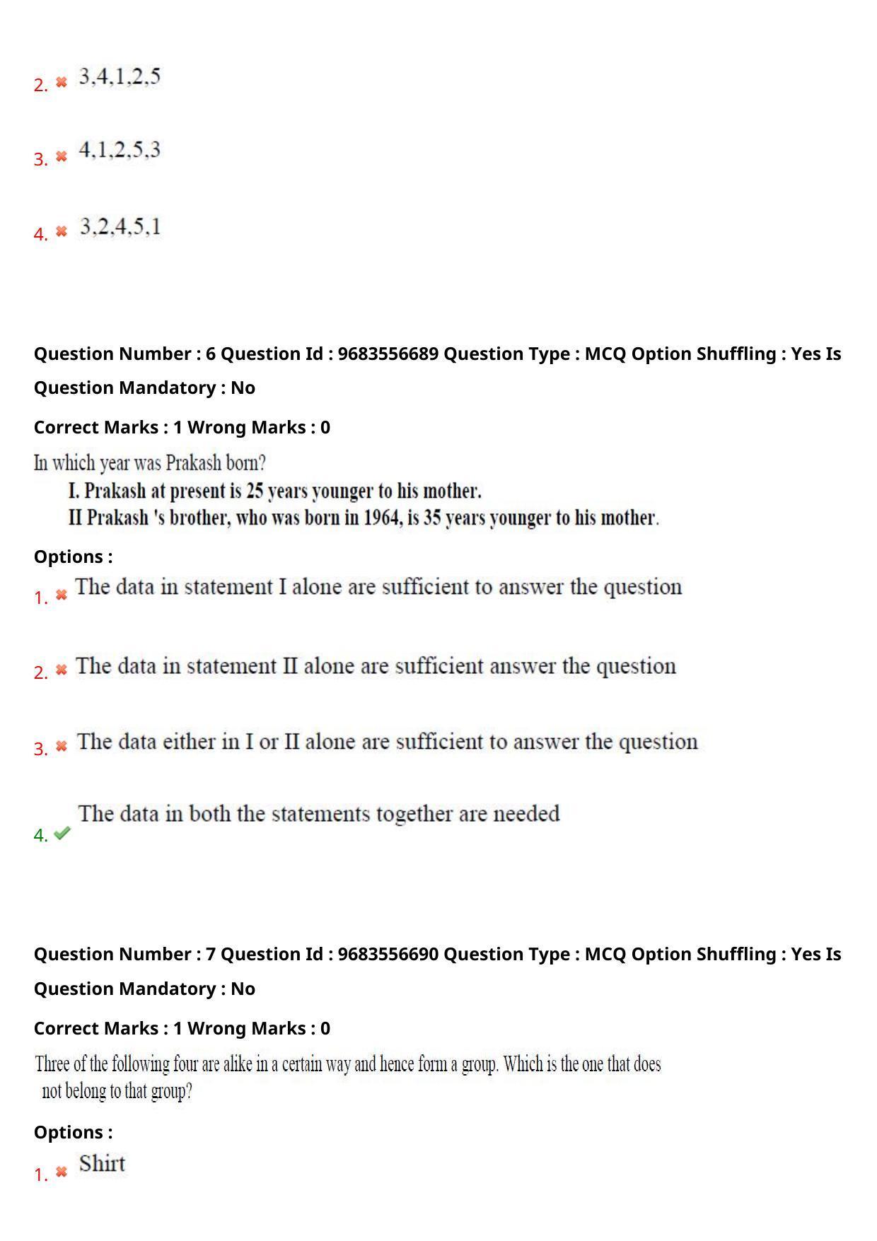 TS CPGET 2021 M Lib I Sc 2 years & B Lib I Sc 1 year  (Shift 1) Question Paper with Answer Key - Page 5