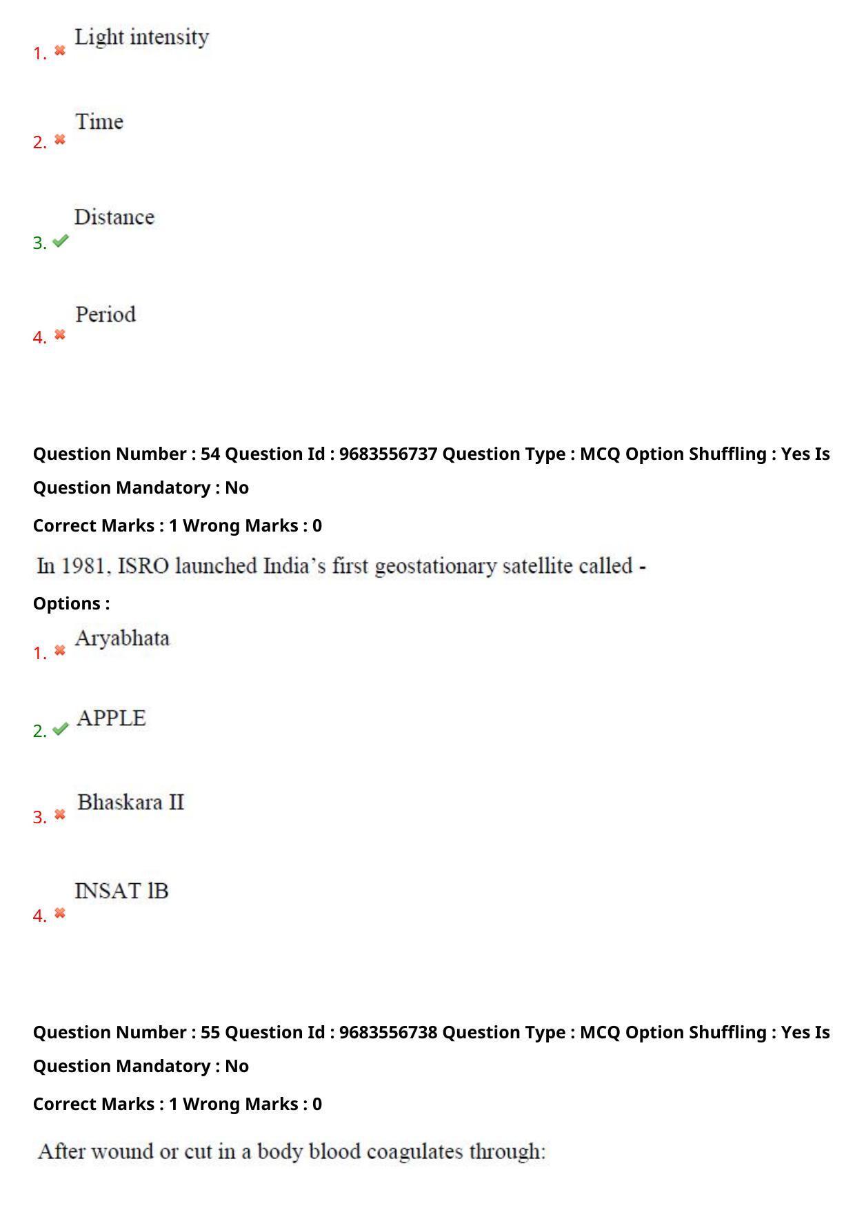 TS CPGET 2021 M Lib I Sc 2 years & B Lib I Sc 1 year  (Shift 1) Question Paper with Answer Key - Page 29