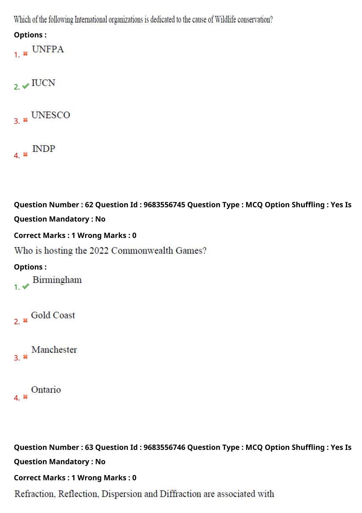 TS CPGET 2021 M Lib I Sc 2 years & B Lib I Sc 1 year  (Shift 1) Question Paper with Answer Key - Page 33