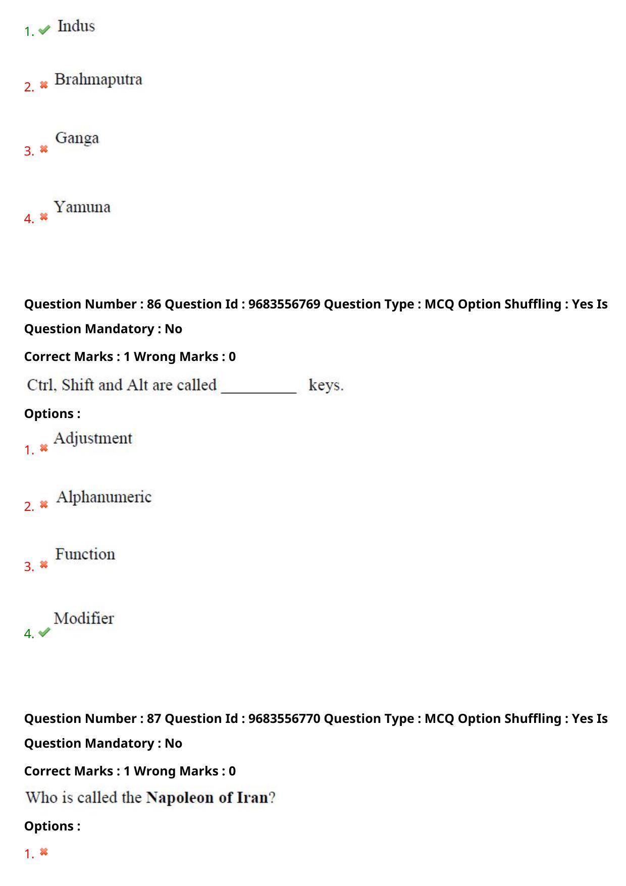 TS CPGET 2021 M Lib I Sc 2 years & B Lib I Sc 1 year  (Shift 1) Question Paper with Answer Key - Page 45