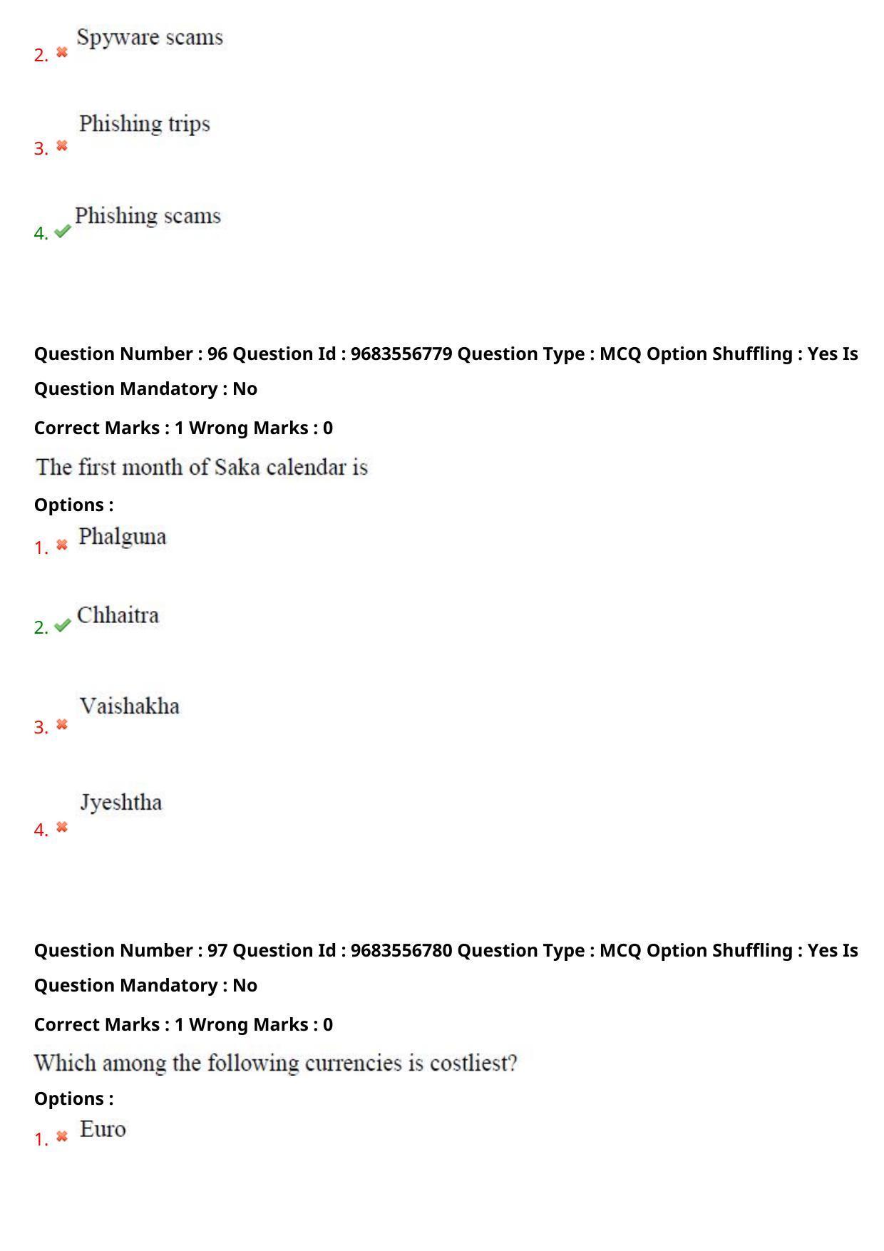 TS CPGET 2021 M Lib I Sc 2 years & B Lib I Sc 1 year  (Shift 1) Question Paper with Answer Key - Page 50
