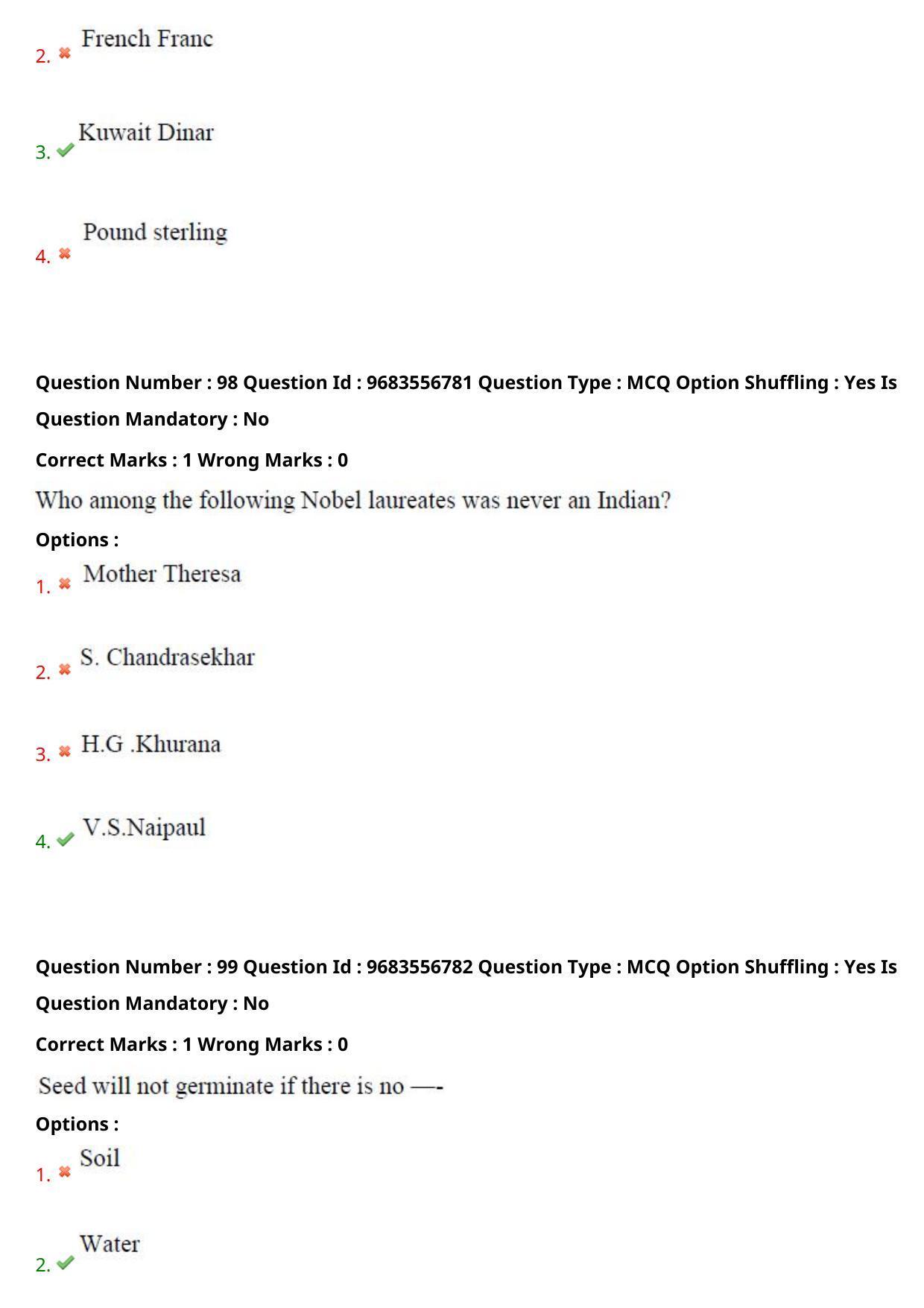 TS CPGET 2021 M Lib I Sc 2 years & B Lib I Sc 1 year  (Shift 1) Question Paper with Answer Key - Page 51