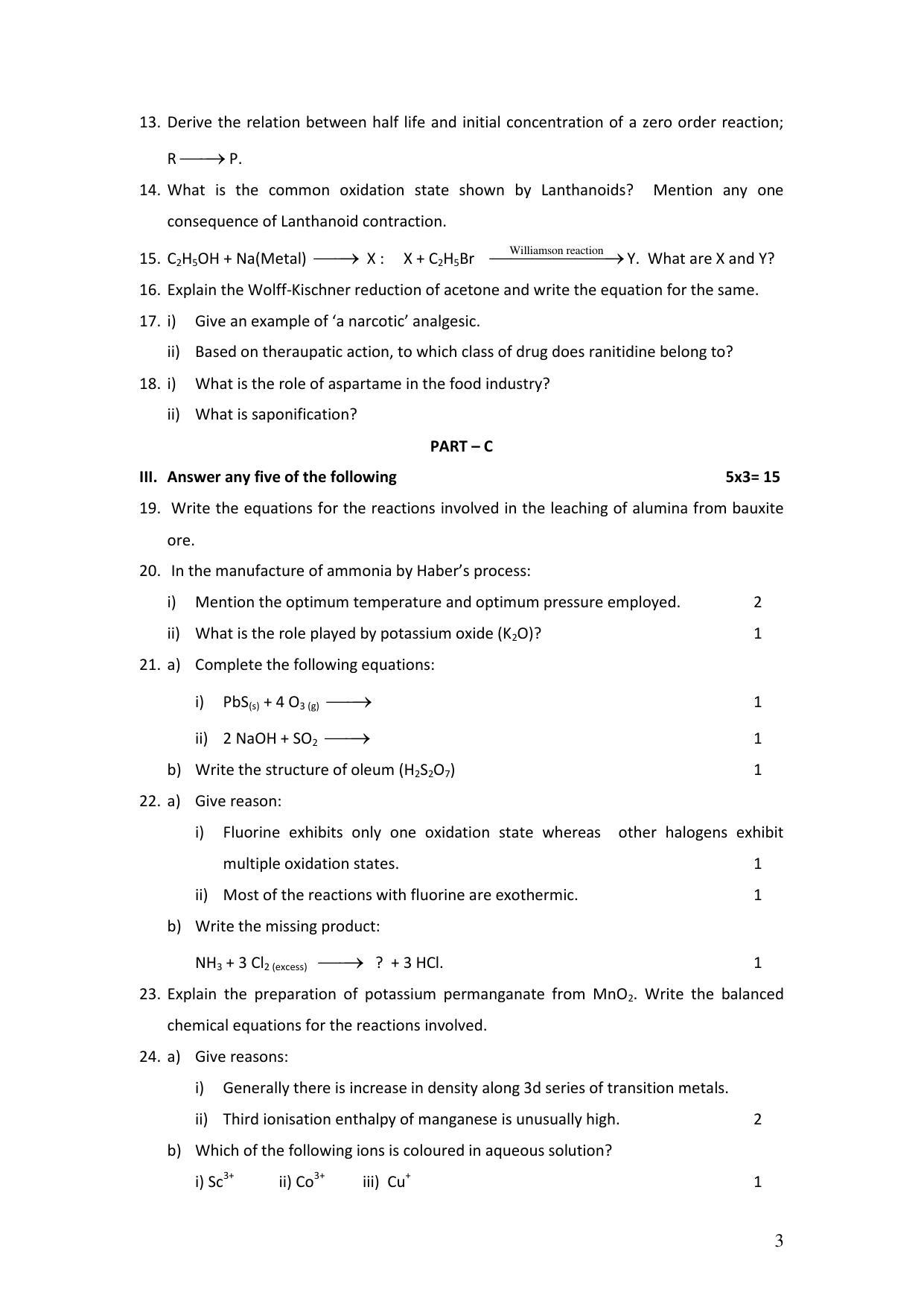 Karnataka 2nd PUC Question Bank for Chemistry - Page 6