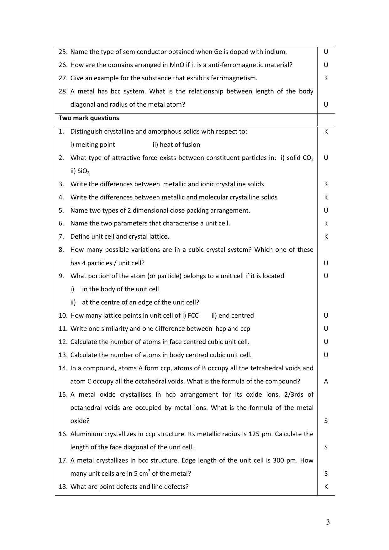 Karnataka 2nd PUC Question Bank for Chemistry - Page 38