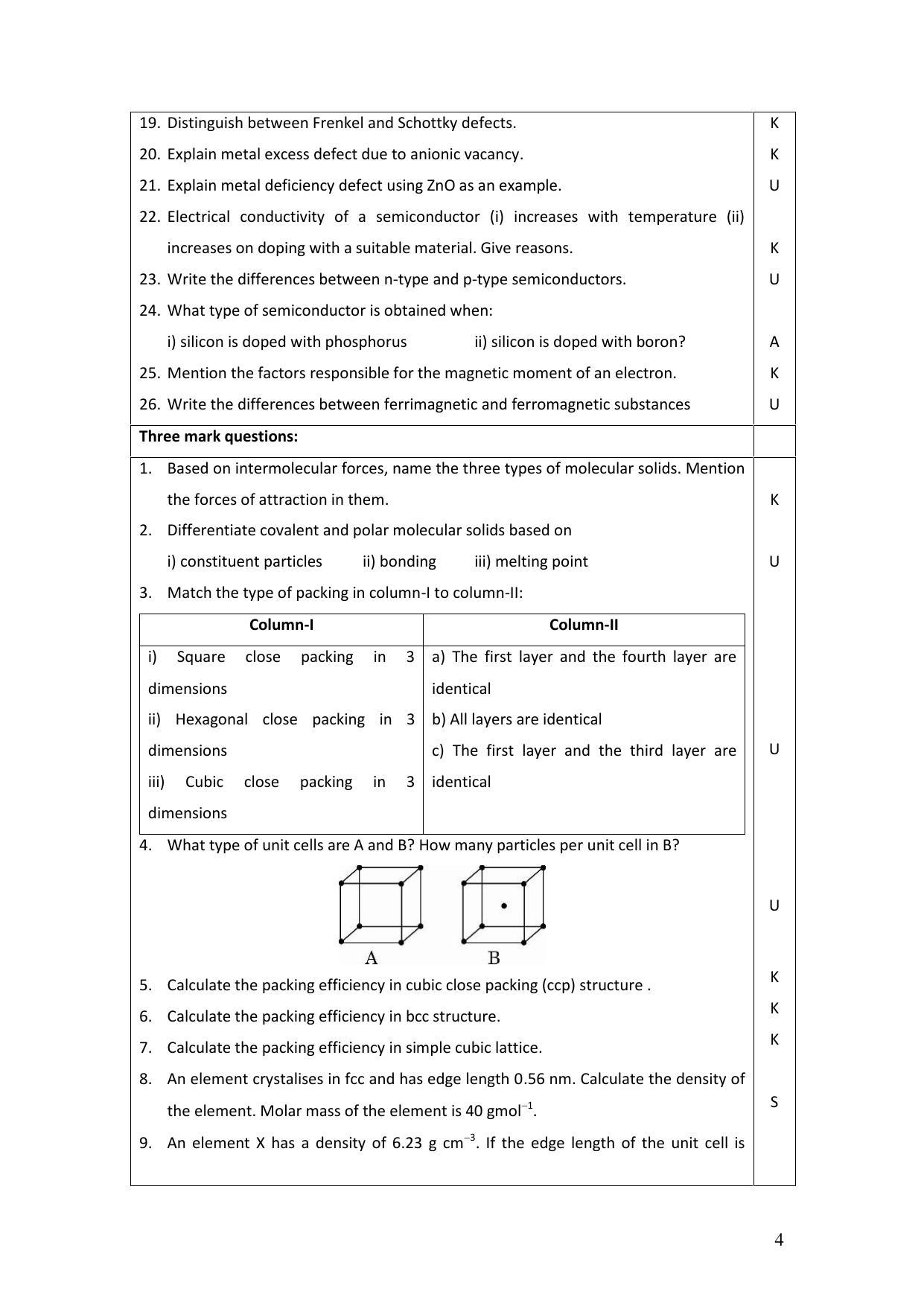 Karnataka 2nd PUC Question Bank for Chemistry - Page 39