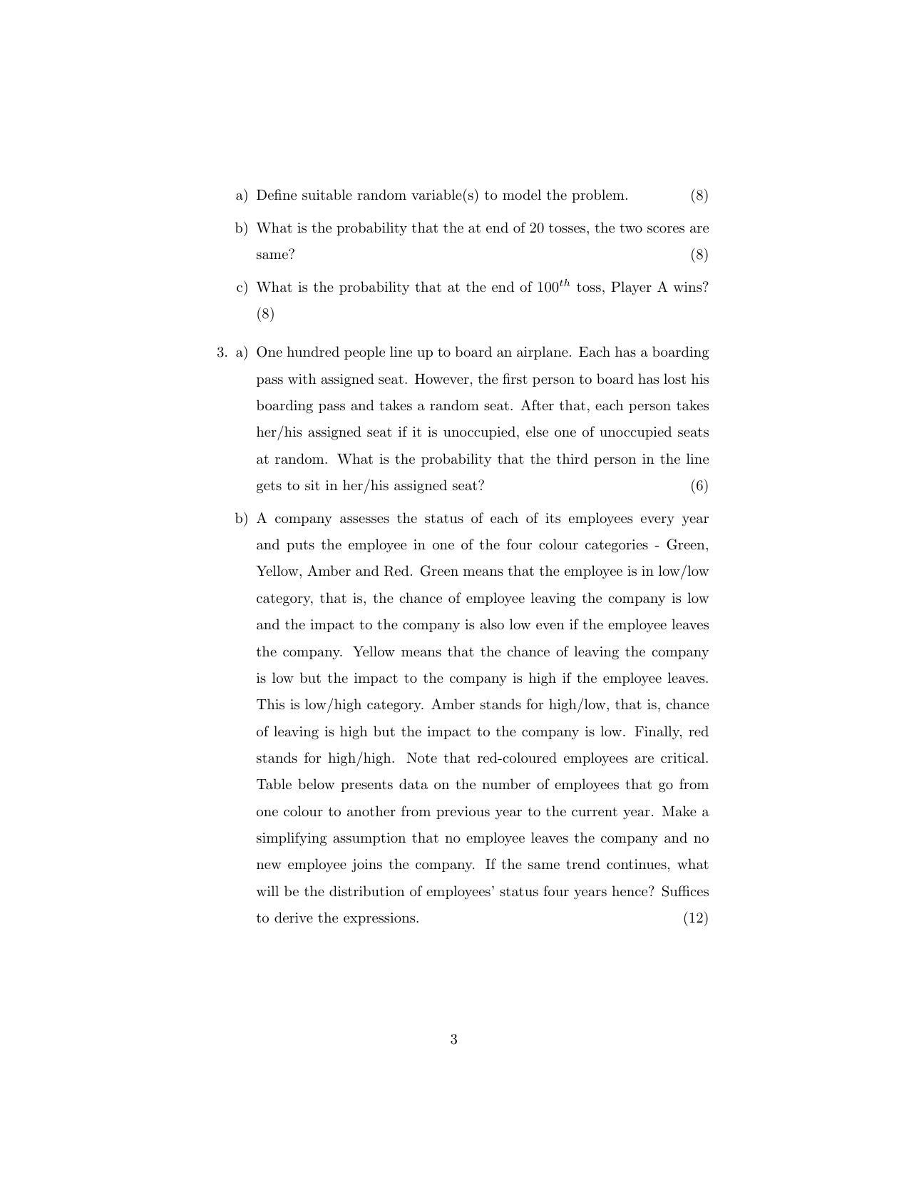 ISI Admission Test JRF in Quality, Reliability and Operations Research QRB 2017 Sample Paper - Page 2
