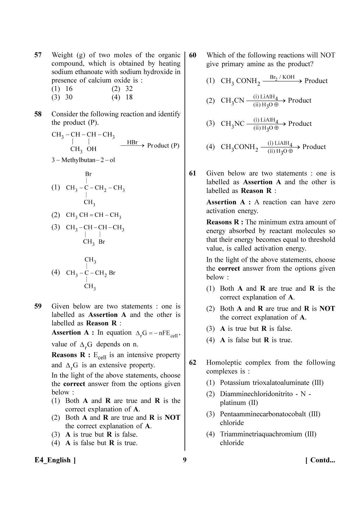 NEET 2023 E4 Question Paper - Page 9